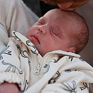 Rayne joined the competition — help win amazing prizes! newborn, baby, sleeping, infant, closeup, person, adult, kiss, love, tenderness, skin, hand, face, cozy, clothing, pattern, warmth, affection, portrait, soft