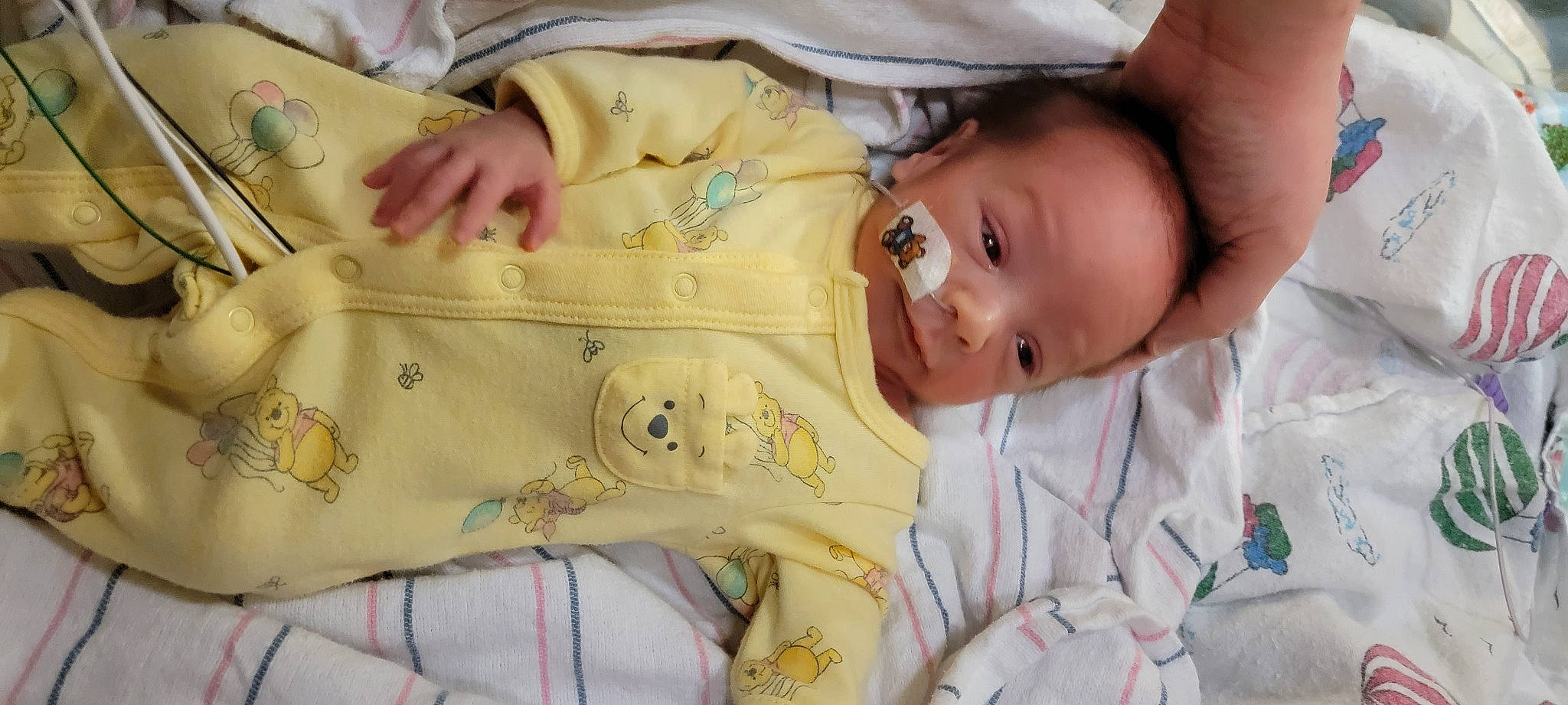 Kenneth joined the competition — help win amazing prizes! baby, baby_products, baby_toddler_clothing, button, cheek, child, comfort, finger, gesture, hand, happy, human_body, linens, military_person, military_uniform, nose, pattern, person, skin, sleeve