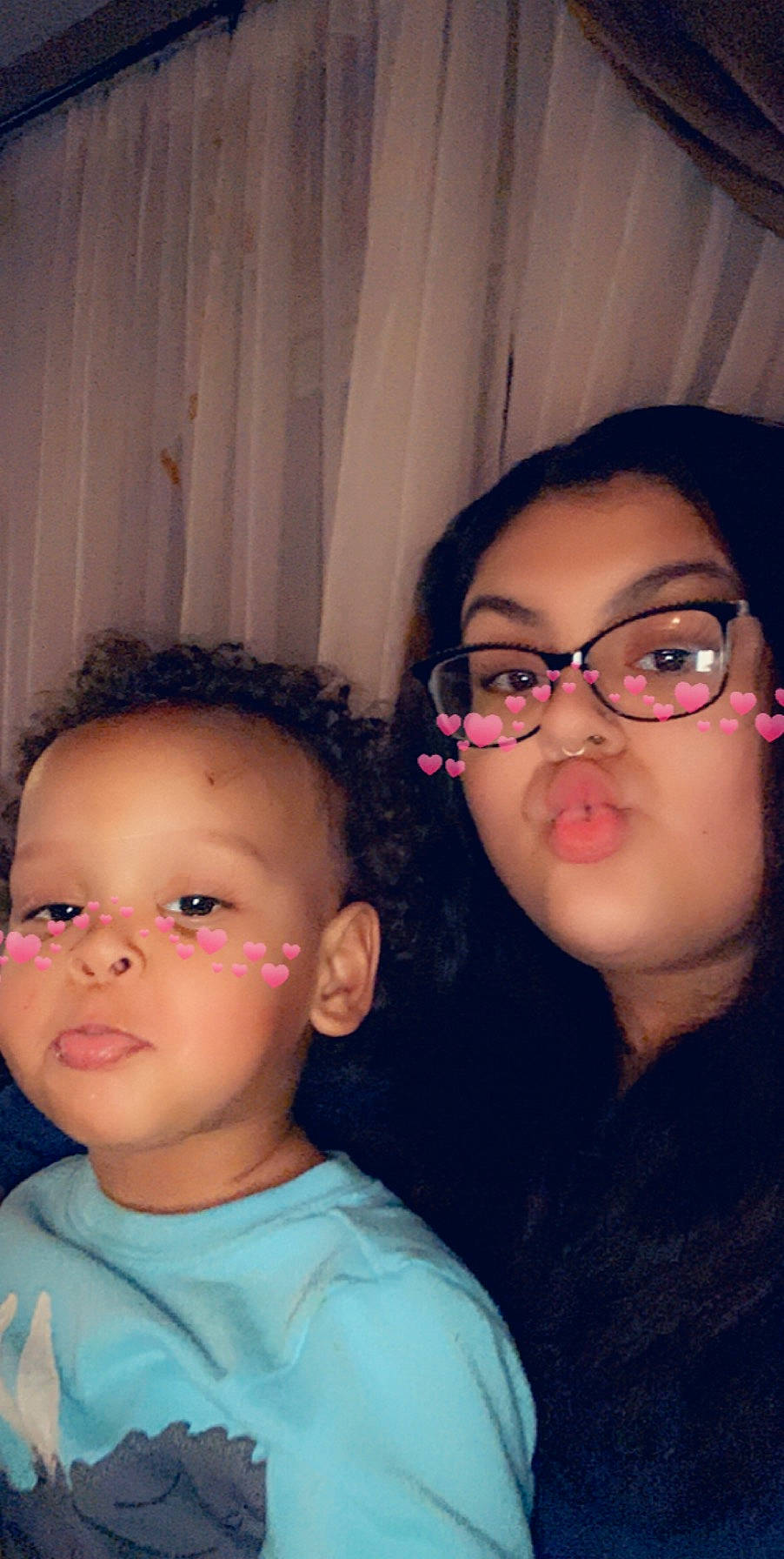 Mekhi joined the competition — help win amazing prizes! cheek, child, chin, ear, eye, eyebrow, eyewear, face, forehead, fun, glasses, hair, head, iris, lip, nose, person, skin, smile, toddler
