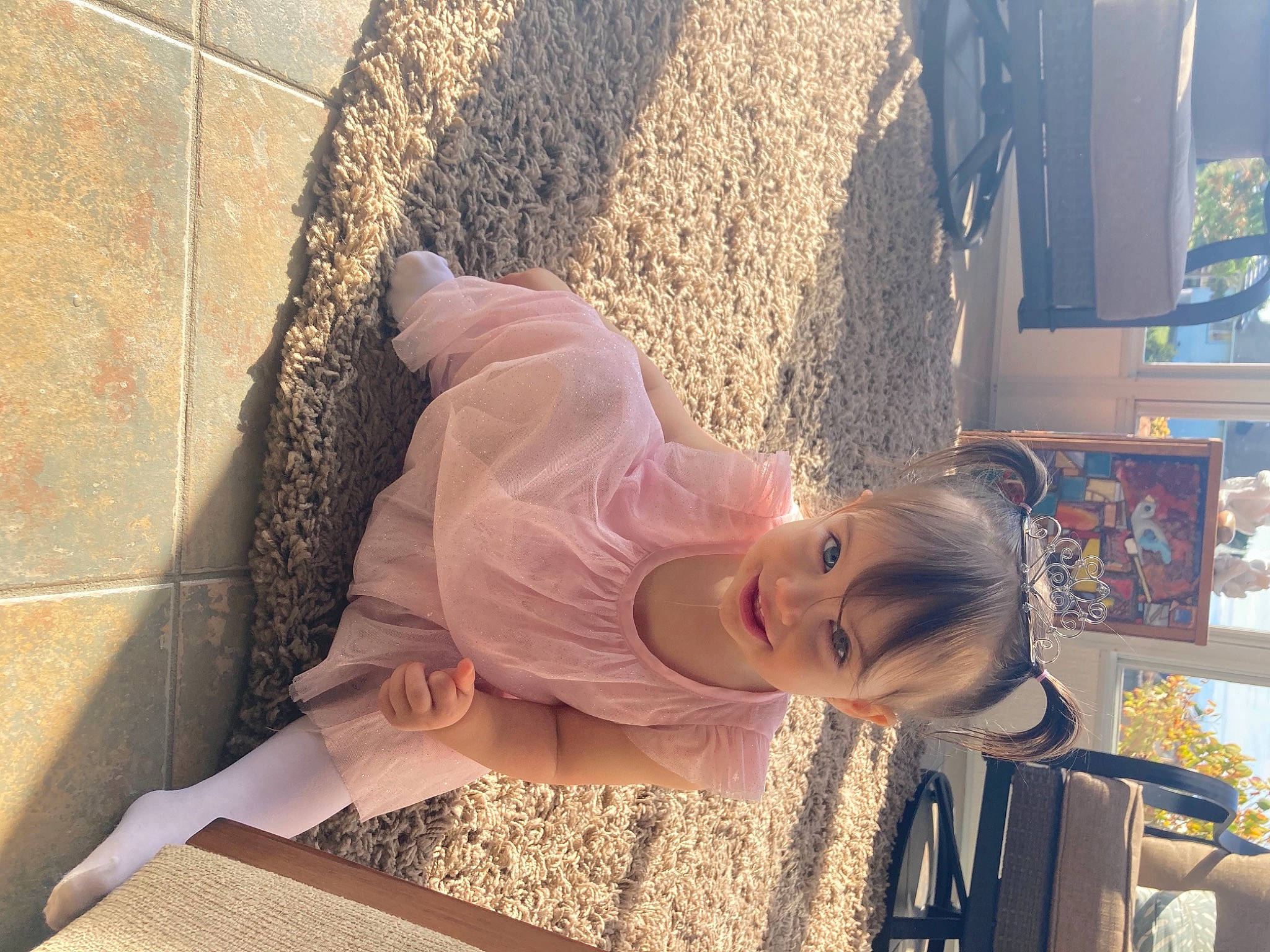 Kaylea joined the competition — help win amazing prizes! dress, eyewear, flooring, glasses, human_leg, joy, peach, person, plant, room, sandal, street_fashion, sunglasses, thigh, tints_and_shades, tire, tree, trunk, vintage_clothing, waist