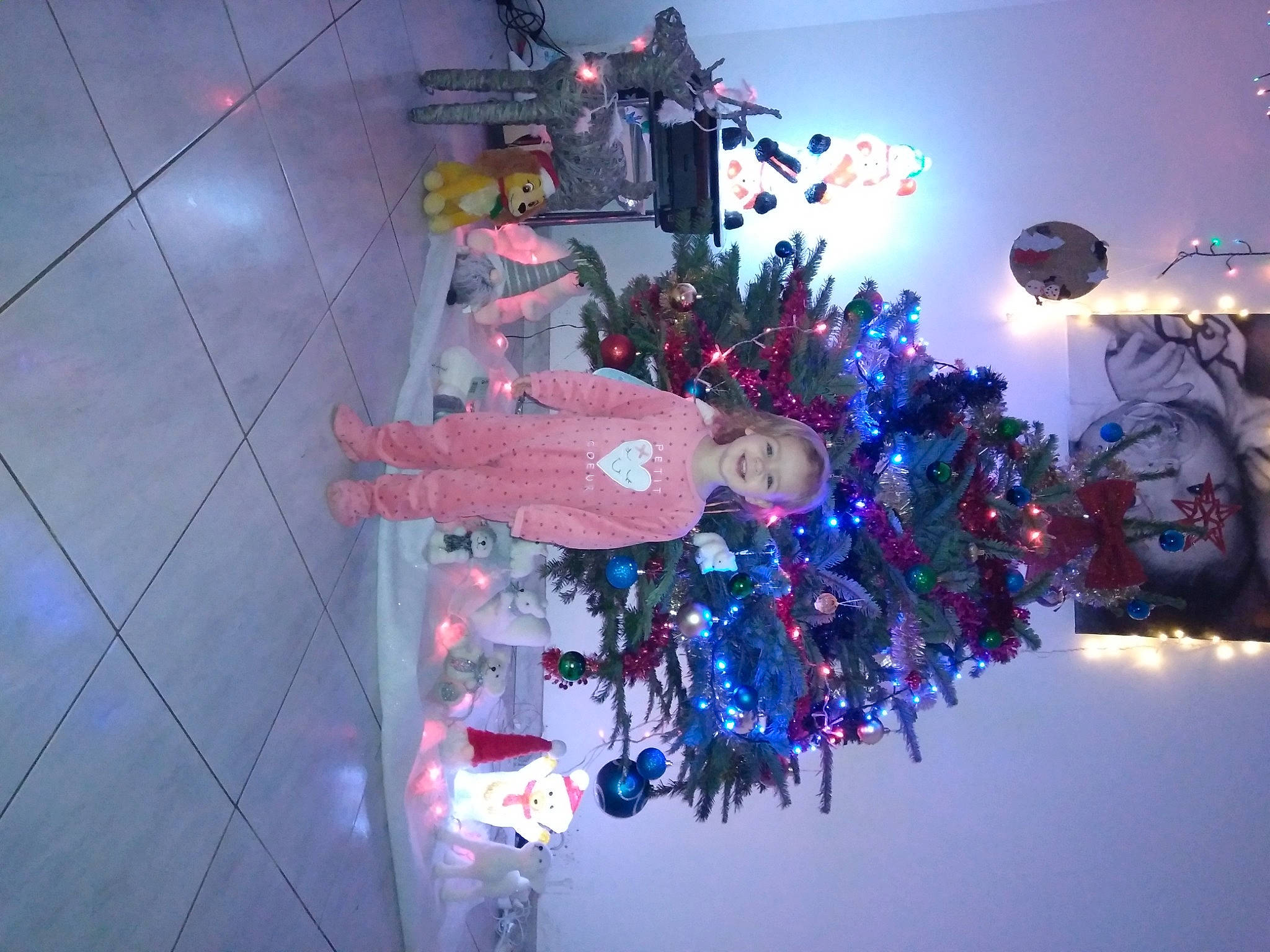 Louane a rejoint le concours — aidez-le/la à gagner de superbes lots ! christmas, christmas_decoration, christmas_eve, christmas_ornament, christmas_tree, electric_blue, event, fun, holiday_ornament, joy, light, lighting, magenta, ornament, person, pink, plant, purple, sky, space