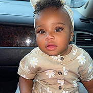 Ahyoka is registered to the contest to win money with this photo: accessories, alloywheel, baby, car, city, clothing, dress, face, head, person, photography, portrait, road, sedan, sitting, street, suv, transportation, urban, vehicle