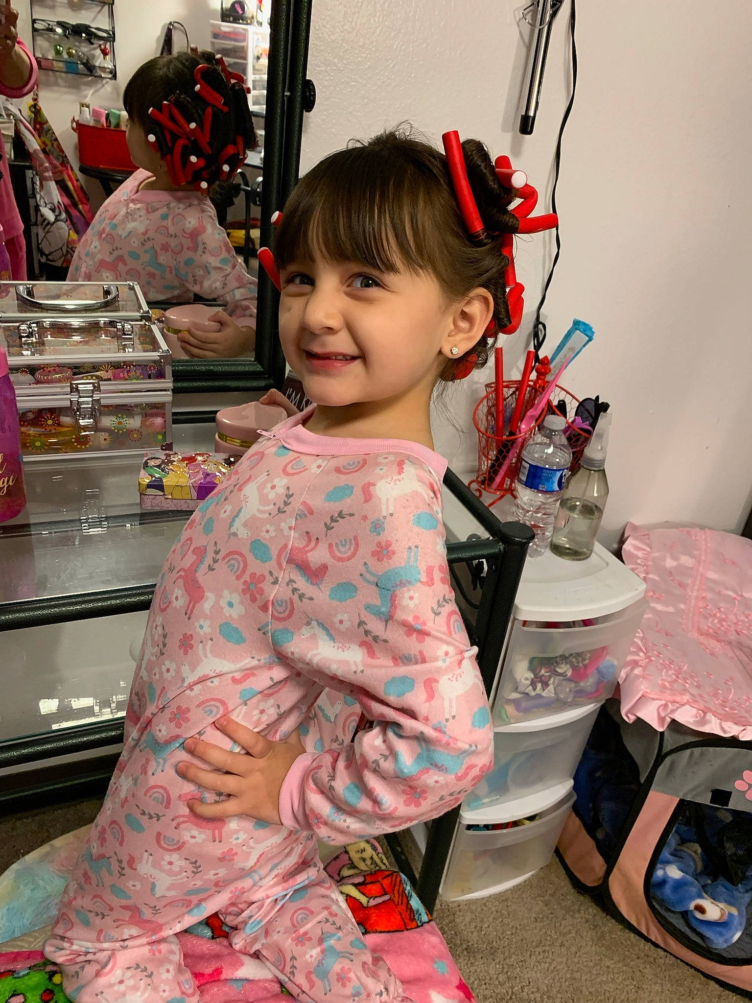 Journey joined the competition — help win amazing prizes! art, child, costume, event, fun, hairstyle, happy, holiday, joy, kimono, leisure, person, pink, room, sitting, smile, t_shirt, textile, toddler, vacation