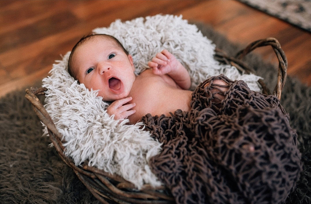 Zayden joined the competition — help win amazing prizes! baby, baby_sleeping, cap, child, comfort, eye, face, fashion_accessory, fur, grass, happy, hat, head, headband, headgear, knit_cap, person, toddler, toy, wood