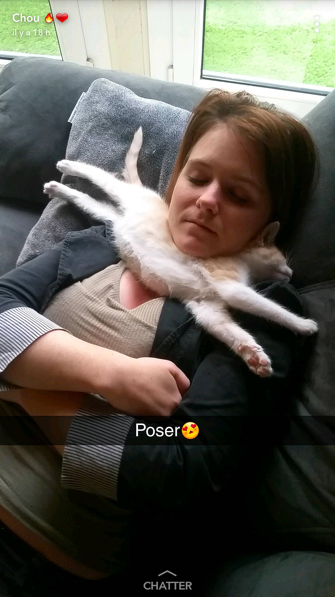 Népal participe au concours pour gagner de l'argent avec cette photo : auto_part, automotive_window_part, car_seat, carnivore, comfort, companion_dog, family_car, felidae, finger, fur, gesture, hand, happy, head, lap, nail, sitting, thumb, vehicle_door, windshield