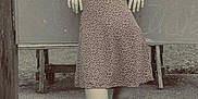 Lena is registered to the contest to win money with this photo: adult, bodypart, boot, clothing, dress, face, female, footwear, hair, head, knee, lady, person, photography, portrait, qrcode, shoe, skirt, standing, woman