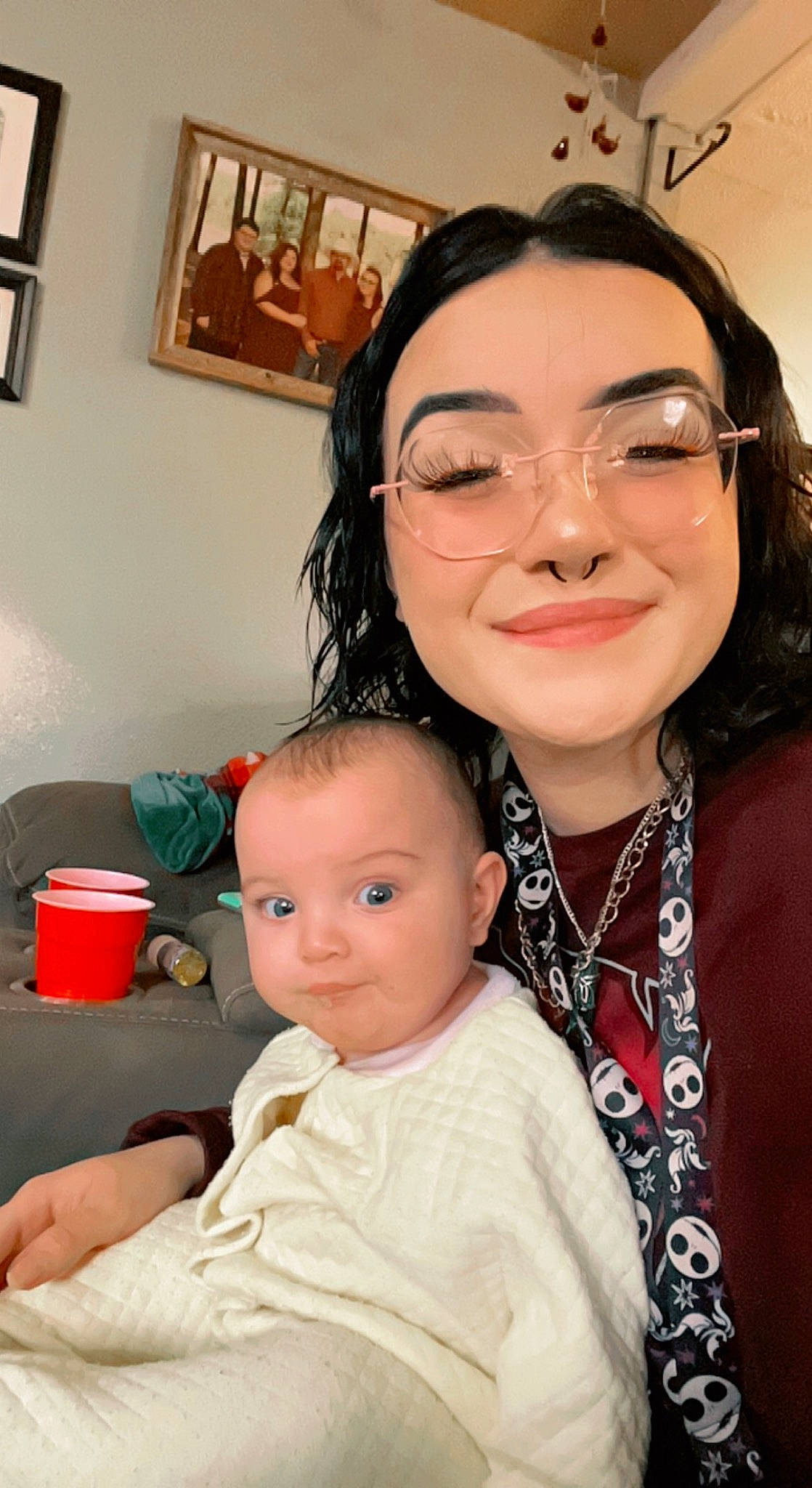 Amethyst joined the competition — help win amazing prizes! baby, cheek, child, earrings, event, eyelash, eyewear, fashion_accessory, fashion_design, fun, happy, jewellery, joy, lipstick, makeover, necklace, person, picture_frame, skin, smile