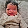 Naïra is registered to the contest to win money with this photo: baby, beige, child, closeup, clothing, cute, dimples, expression, face, happy, head, indoors, infant, person, portrait, sitting, smile, soft, texture, young