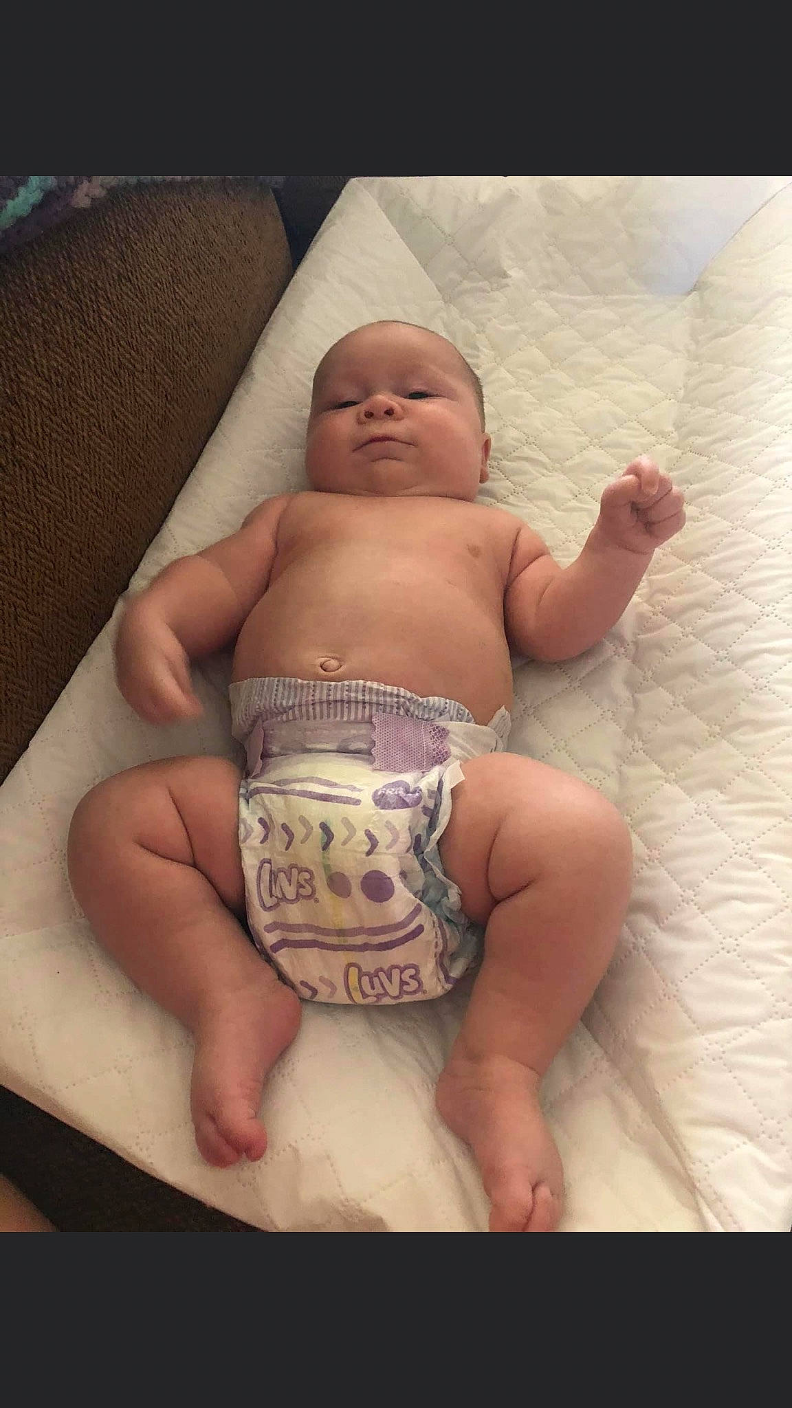 Kenny joined the competition — help win amazing prizes! arm, baby, baby_sleeping, cheek, chest, comfort, diaper, eye, hand, head, human_body, knee, leg, mouth, neck, person, skin, stomach, textile, thigh