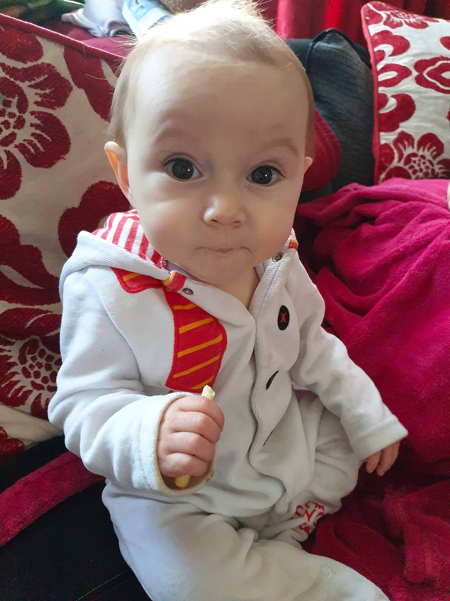 Kathryn joined the competition — help win amazing prizes! baby, baby_products, cheek, child, eye, finger, head, lip, person, skin, thumb, toddler