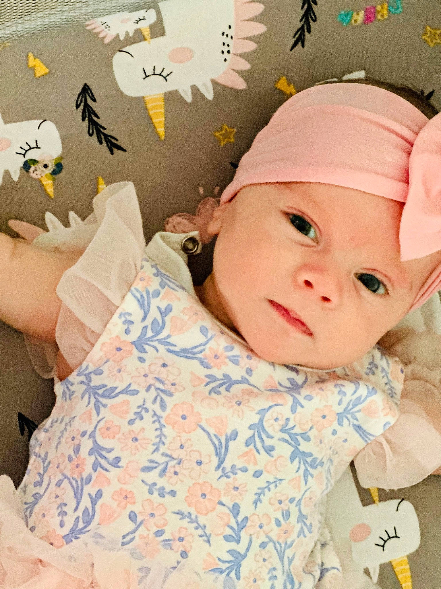 Everly joined the competition — help win amazing prizes! baby, baby_products, baby_toddler_clothing, cap, cheek, child, fashion_accessory, fun, happy, headwear, helmet, linens, pattern, person, pink, play, product, room, sleeve, t_shirt