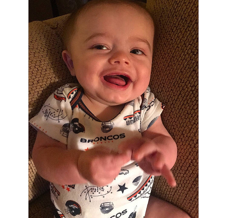 Ashtin is registered to the contest to win money with this photo: arm, baby, cheek, child, cool, ear, face, facial_expression, finger, hand, happy, head, laugh, mouth, neck, nose, person, photography, selfie, smile