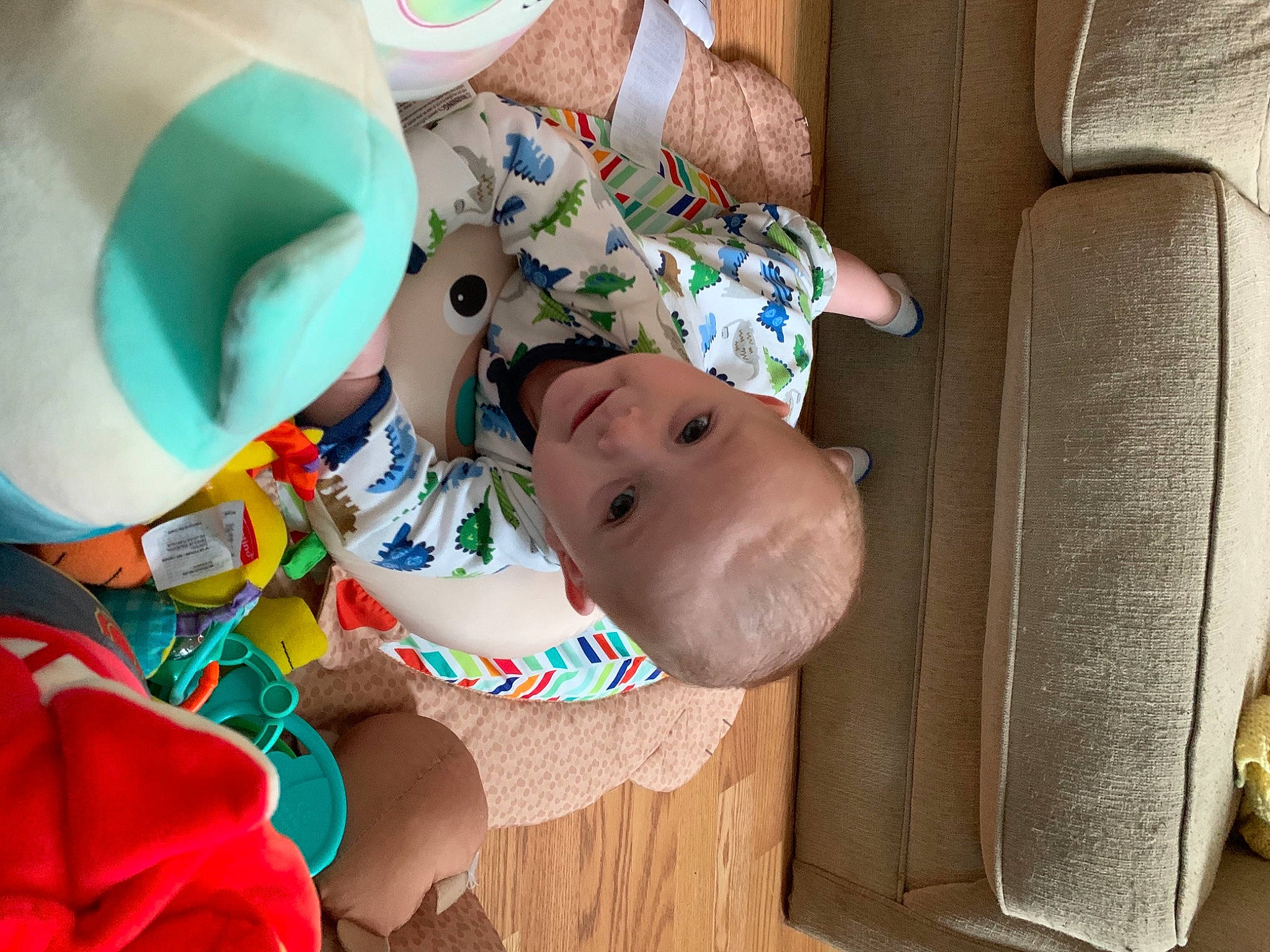 Hades is registered to the contest to win money with this photo: baby, baby_products, baby_toddler_clothing, child, comfort, event, fun, happy, hat, linens, person, play, room, textile, toddler, vacation, wood