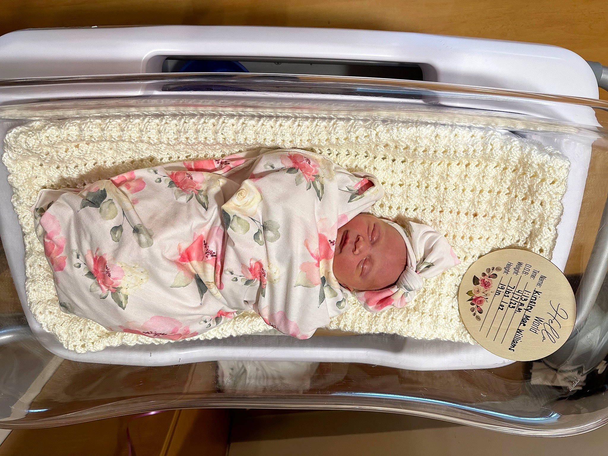 Kinsley is registered to the contest to win money with this photo: baby, baby_products, baby_safety, baby_toddler_clothing, basket, child, comfort, comfort_food, event, food_storage, hat, home_accessories, infant_bed, ingredient, kitchen_appliance, laundry_room, linens, packing_materials, person, toddler