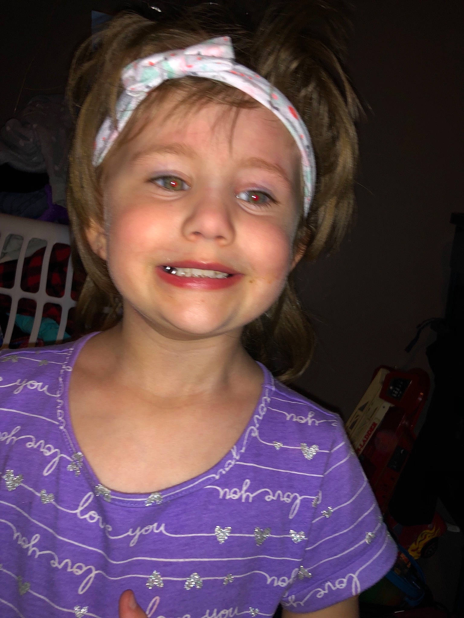 Hailee joined the competition — help win amazing prizes! cheek, child, chin, ear, eyebrow, face, facial_expression, fashion_accessory, forehead, fun, hair, hair_accessory, hairstyle, head, headband, headgear, headpiece, jaw, joy, person