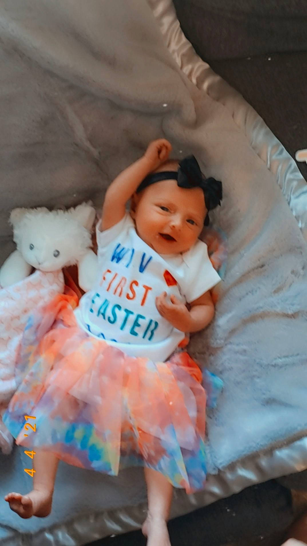 Waverly joined the competition — help win amazing prizes! baby, baby_toddler_clothing, cheek, comfort, day_dress, dress, eye, finger, fun, happy, headwear, human_body, iris, mammal, person, pink, skin, sleeve, smile, textile