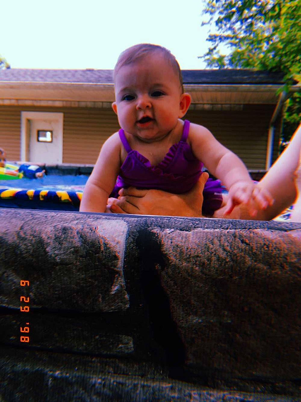 Joyce joined the competition — help win amazing prizes! child, fun, leisure, person, play, sitting, smile, toddler