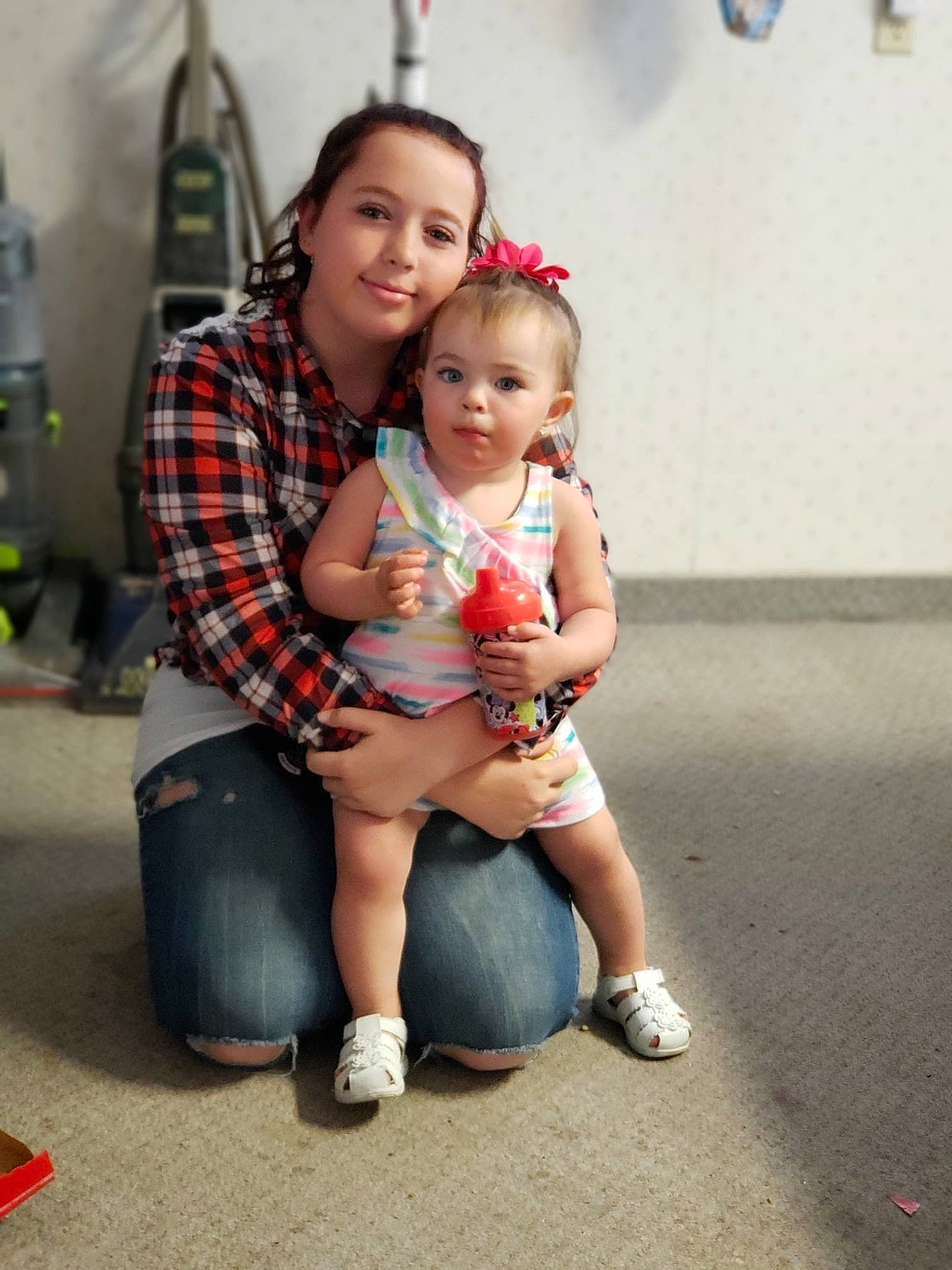 Cassie joined the competition — help win amazing prizes! child, daughter, fun, happy, person, play, sibling, sitting, skin, smile, snapshot, toddler, vacation