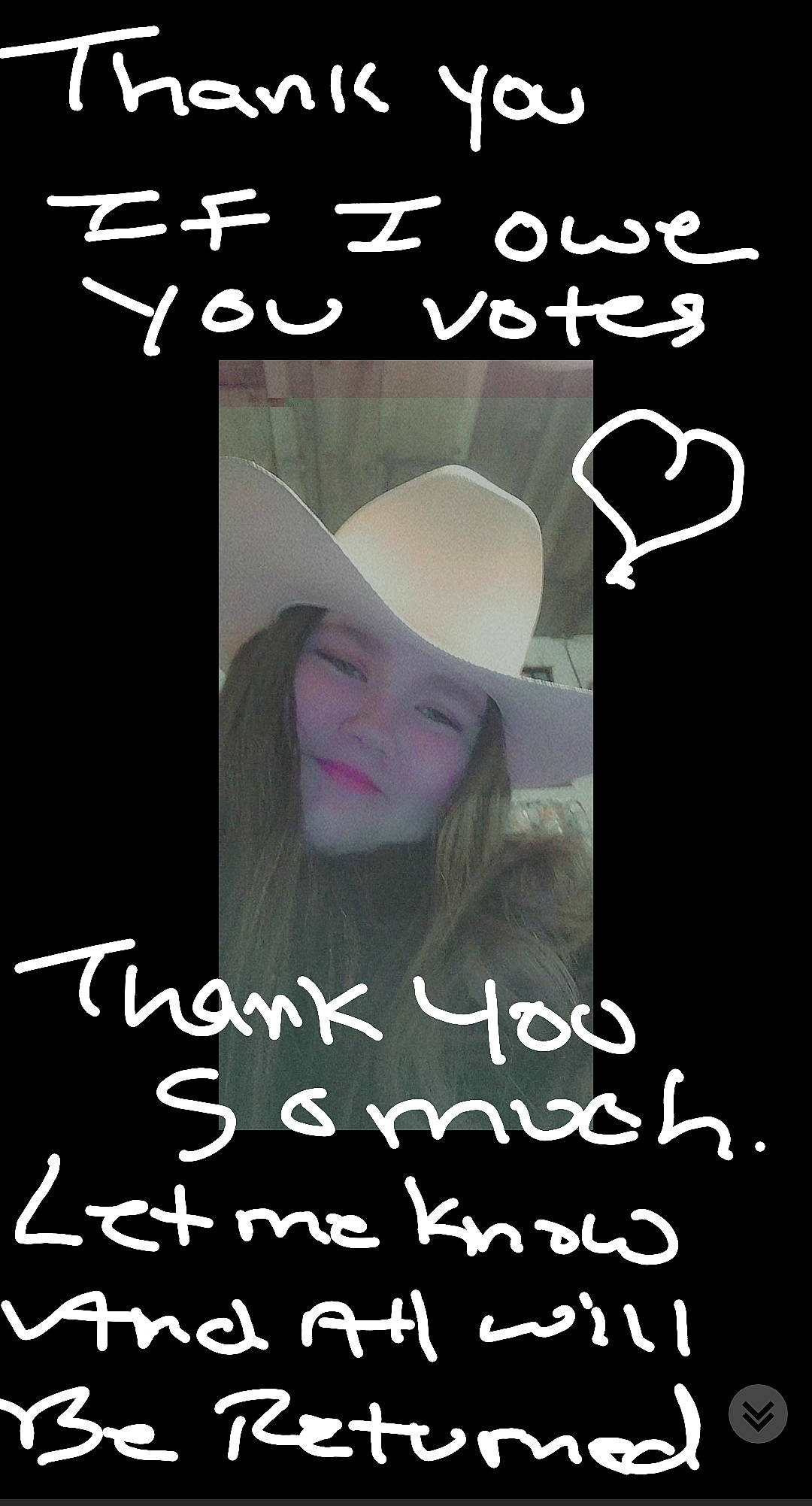 Ryleigh-jaiyde joined the competition — help win amazing prizes! art, beauty, cap, darkness, design, eyebrow, facial_expression, fashion_accessory, flash_photography, font, handwriting, happy, hat, human, jaw, jewellery, magenta, organism, person, photo_caption