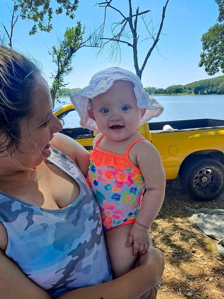 Liberty joined the competition — help win amazing prizes! baby, baby_toddler_clothing, child, event, fun, grass, happy, hat, headwear, leisure, person, skin, sky, summer, sun_hat, swimwear, thigh, tire, toddler, tree
