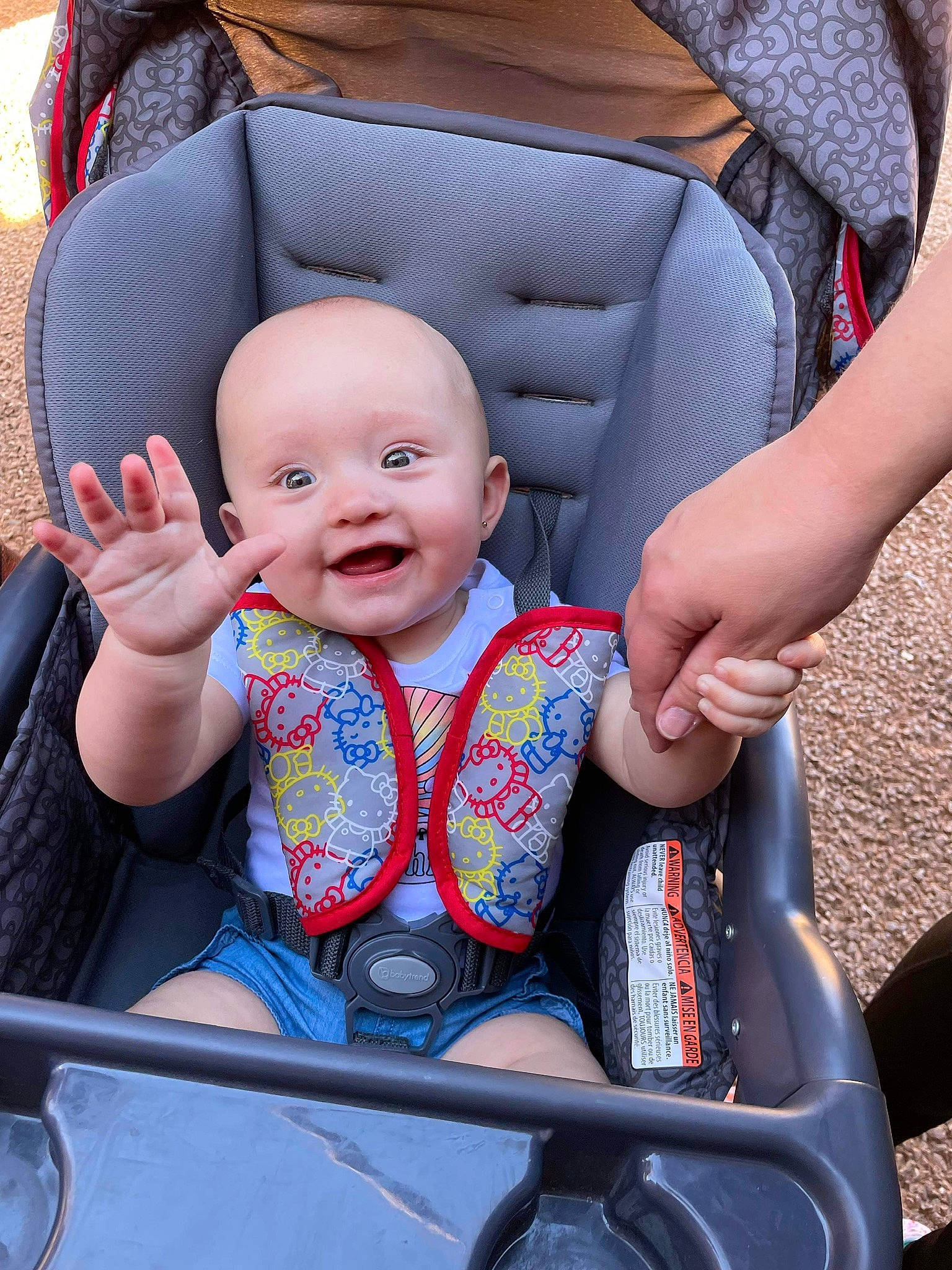 Liberty joined the competition — help win amazing prizes! auto_part, baby, baby_carriage, baby_products, baby_toddler_clothing, car_seat, chair, child, comfort, fun, lap, mammal, person, product, sitting, skin, smile, toddler, travel, vacation