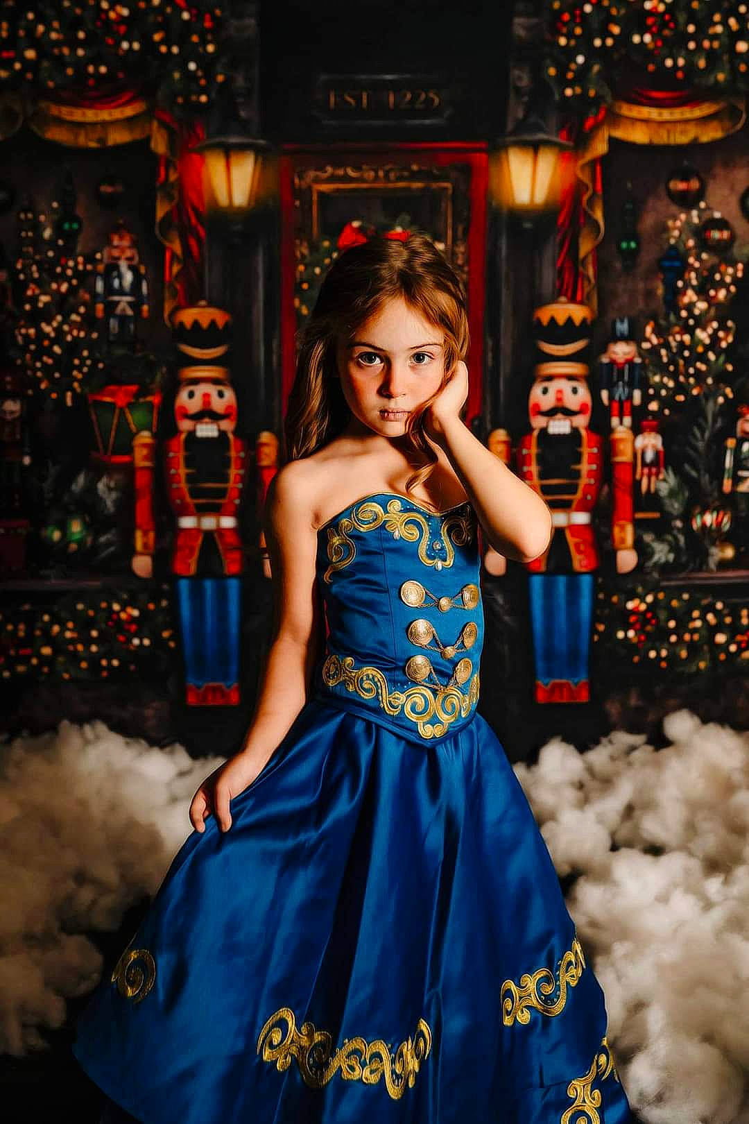 Annaclaire joined the competition — help win amazing prizes! blue, blurred, christmas_decoration, cobalt_blue, cocktail_dress, day_dress, dress, electric_blue, fashion, fashion_model, formal_wear, gown, holiday, long_hair, model, one_piece_garment, person, shoulder, strapless_dress, street_fashion