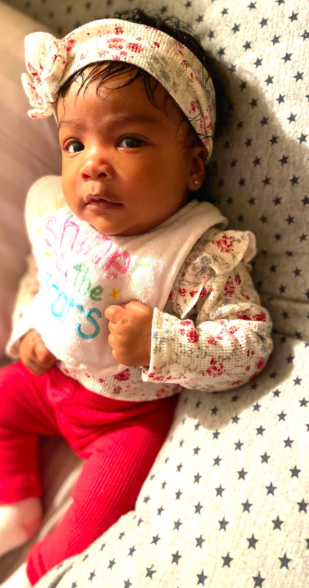 Azailee joined the competition — help win amazing prizes! baby, baby_toddler_clothing, cap, cheek, child, chin, dress, eye, face, happy, head, human_body, iris, lip, neck, nose, person, pink, skin, sleeve