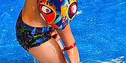 Owen participe au concours pour gagner de l'argent avec cette photo : child, smiling, water, pool, floaties, swimwear, splashing, happy, summer, playful, wet, skin, boy, recreation, fun, outdoor, swimming, activity, colorful, joy