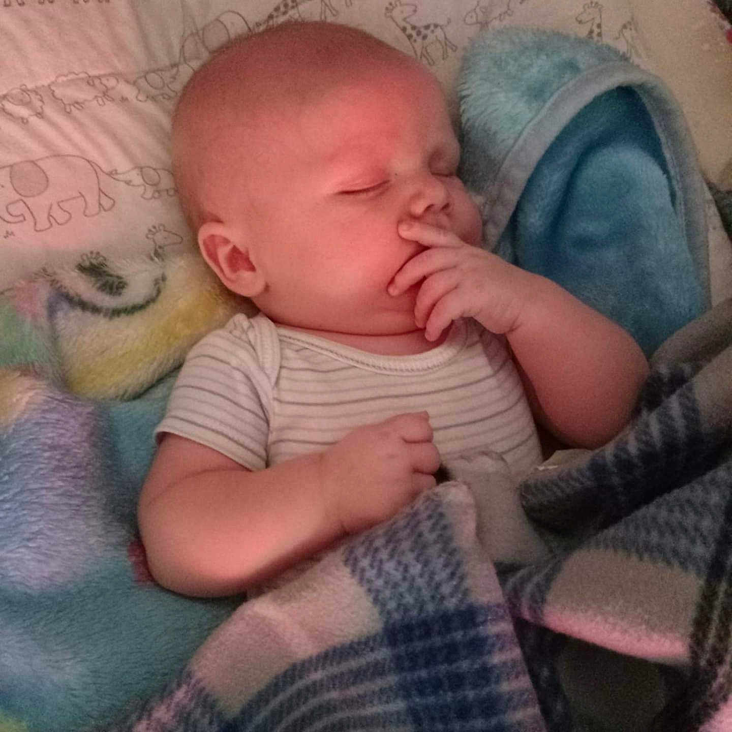 Braxton is registered to the contest to win money with this photo: baby, bed, blanket, child, clothing, comfort, cozy, cute, indoors, infant, newborn, peaceful, pillow, plush, portrait, rest, sleeping, soft, toddler, wrapped