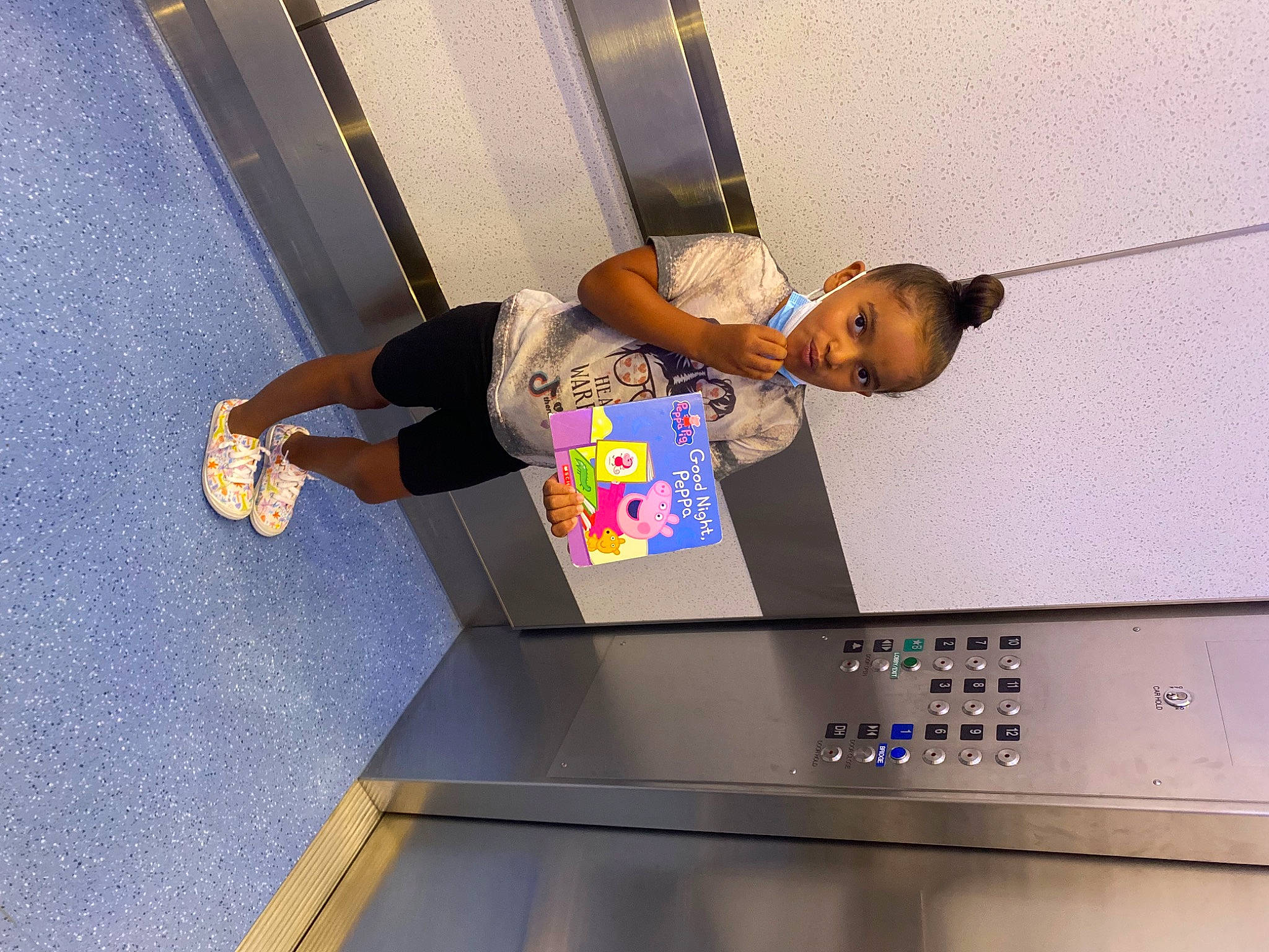 Serenity joined the competition — help win amazing prizes! display_device, door, elbow, flooring, fun, human_leg, knee, machine, person, room, sportswear, stairs, thigh, waist, wrist