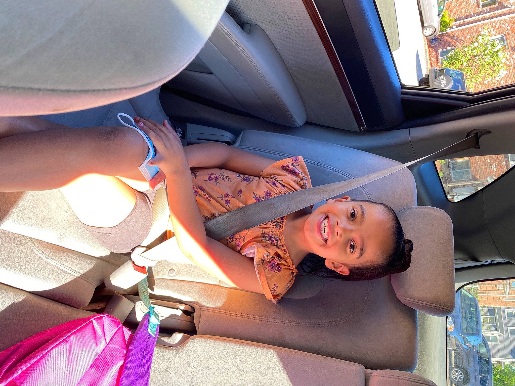 Serenity joined the competition — help win amazing prizes! art, auto_part, automotive_design, automotive_exterior, black_hair, car, car_seat, car_seat_cover, eyewear, fun, hat, head_restraint, human_leg, joy, leisure, luxury_vehicle, motor_vehicle, person, personal_luxury_car, pink