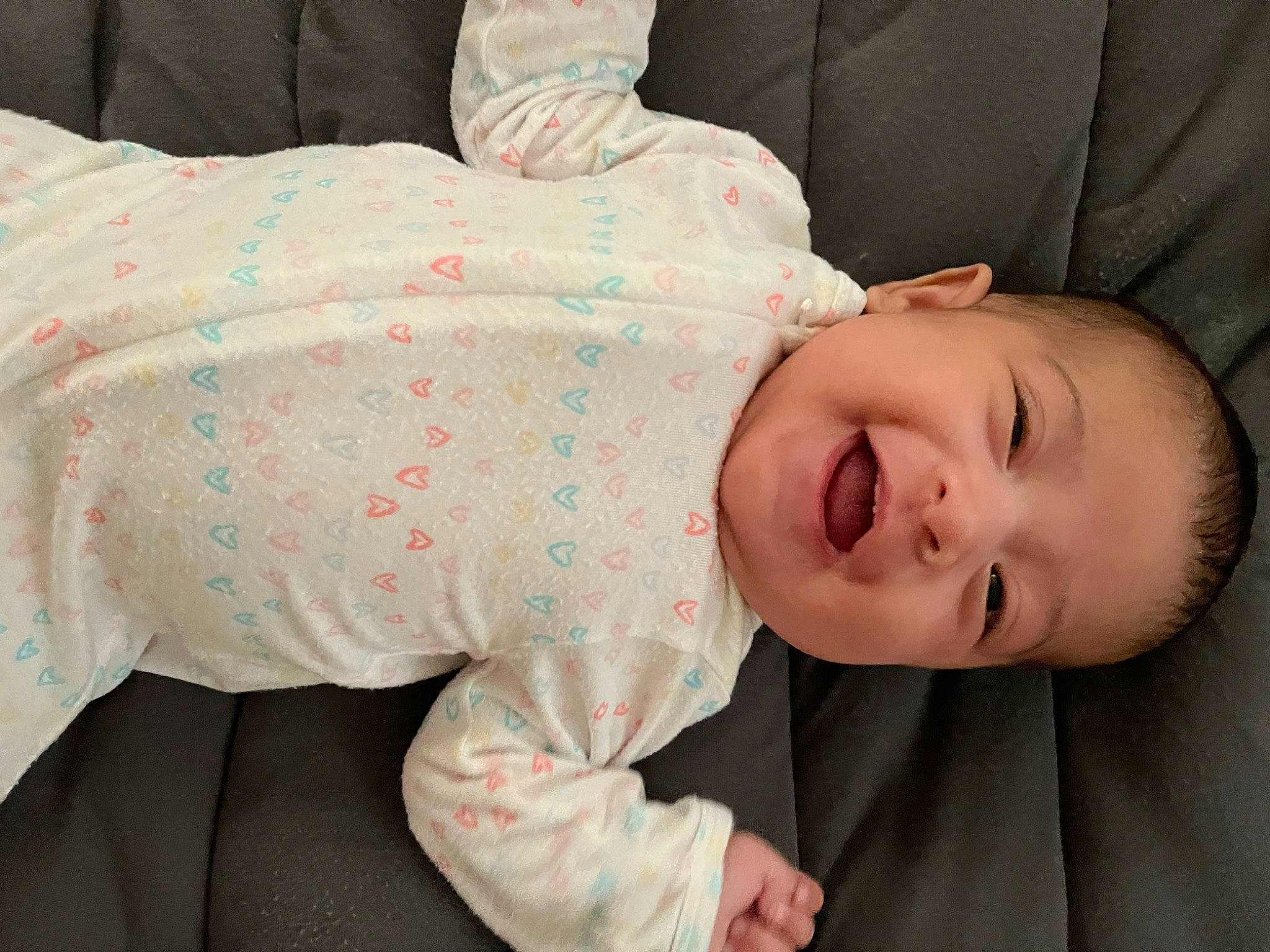 Vira joined the competition — help win amazing prizes! baby, baby_toddler_clothing, cheek, child, collar, comfort, eye, facial_expression, lip, mammal, mouth, nose, pattern, person, product, skin, sleeve, smile, textile, toddler