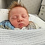 William joined the competition — help win amazing prizes! baby, sleeping, blanket, knitted, cozy, indoor, infant, face, peaceful, cute, child, portrait, home, soft, furniture, cushion, sleep, newborn, rest, wrapped