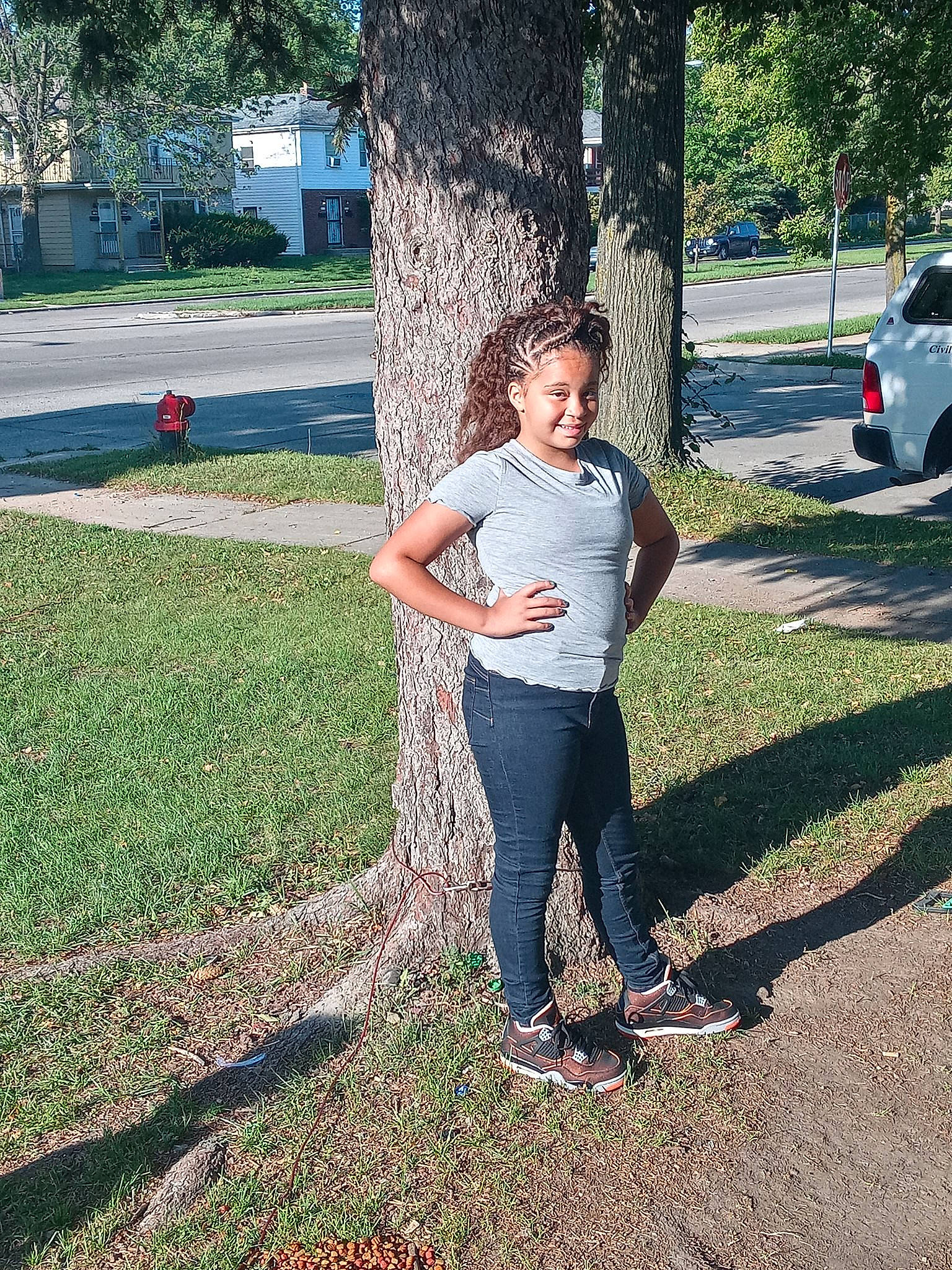 Harmony joined the competition — help win amazing prizes! asphalt, fun, grass, happy, jeans, joy, lawn, leaf, leisure, people_in_nature, person, plant, recreation, road_surface, sidewalk, smile, t_shirt, tints_and_shades, tire, tree