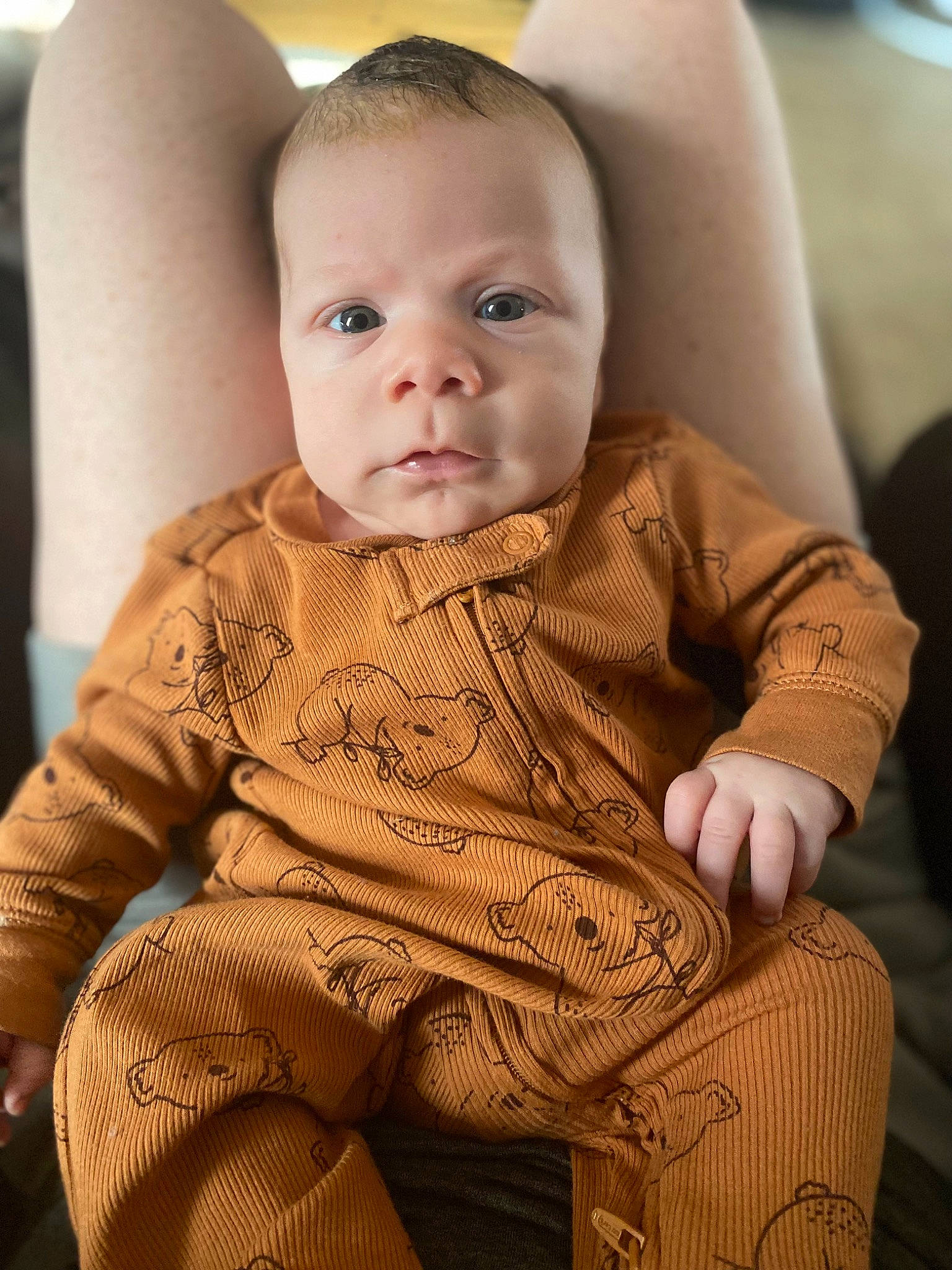 Amari joined the competition — help win amazing prizes! baby, baby_toddler_clothing, cheek, chin, comfort, eye, finger, flash_photography, hair, head, human_body, iris, joint, lip, neck, nose, person, shoulder, skin, sleeve