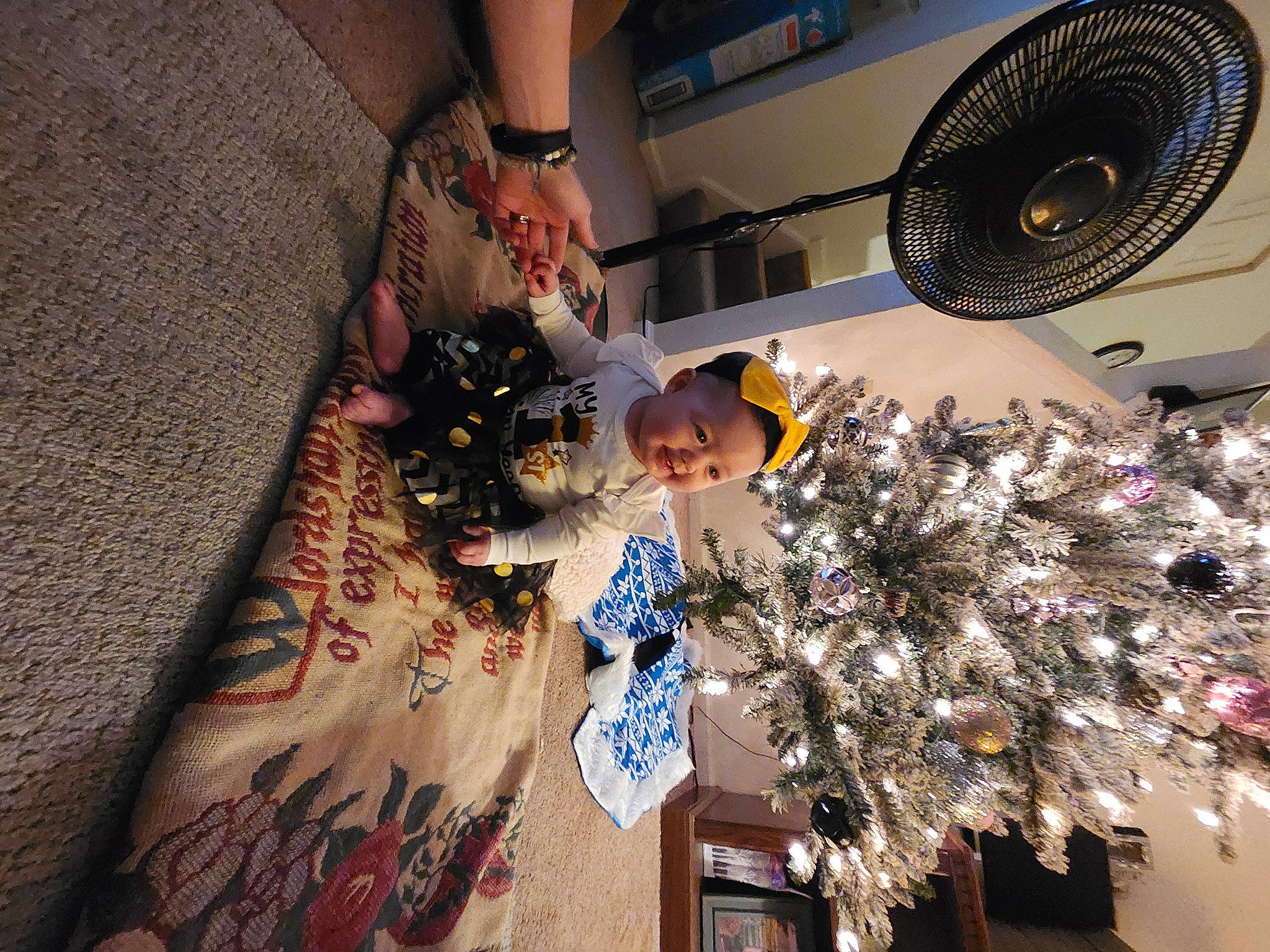 Jemma joined the competition — help win amazing prizes! audio_equipment, automotive_tire, automotive_wheel_system, christmas_ornament, christmas_tree, event, fir, fun, holiday, holiday_ornament, home_appliance, interior_design, light, light_fixture, loudspeaker, metal, ornament, person, room, tradition