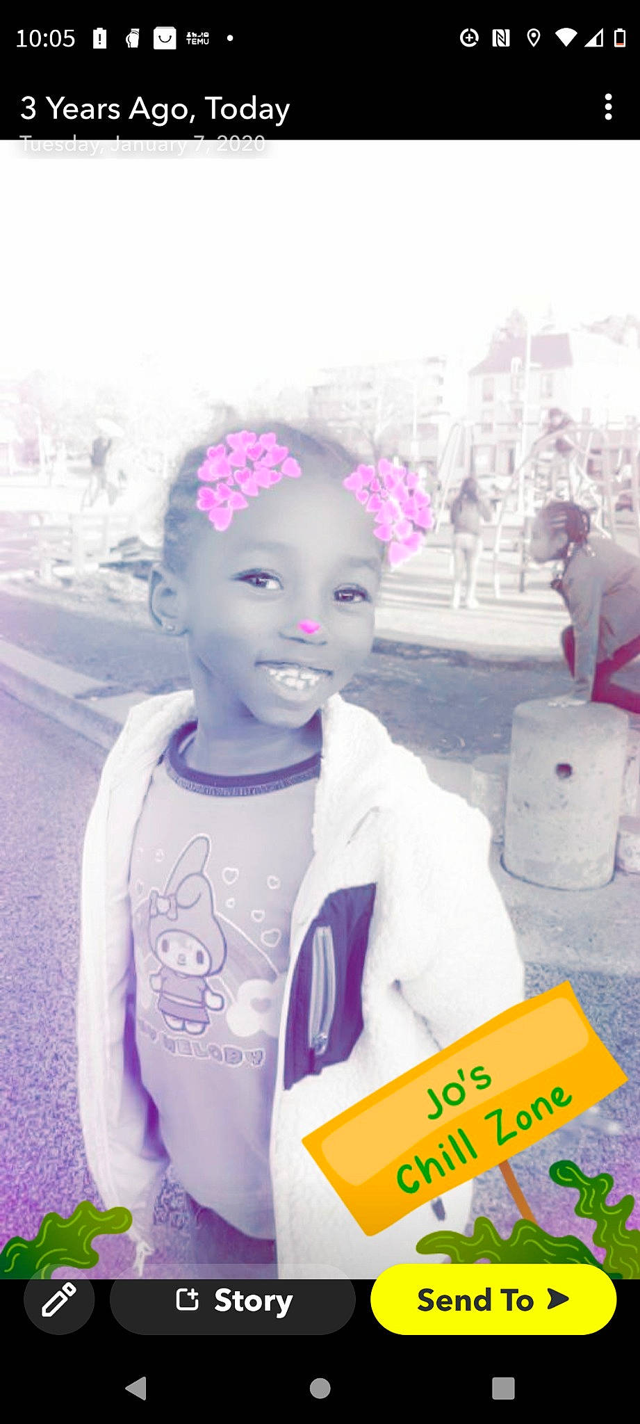 Jorden joined the competition — help win amazing prizes! child, costume, event, fashion_accessory, fun, hair_accessory, happy, headpiece, magenta, morning, person, pink, purple, sky, smile, snapshot, summer, t_shirt, toddler, vacation