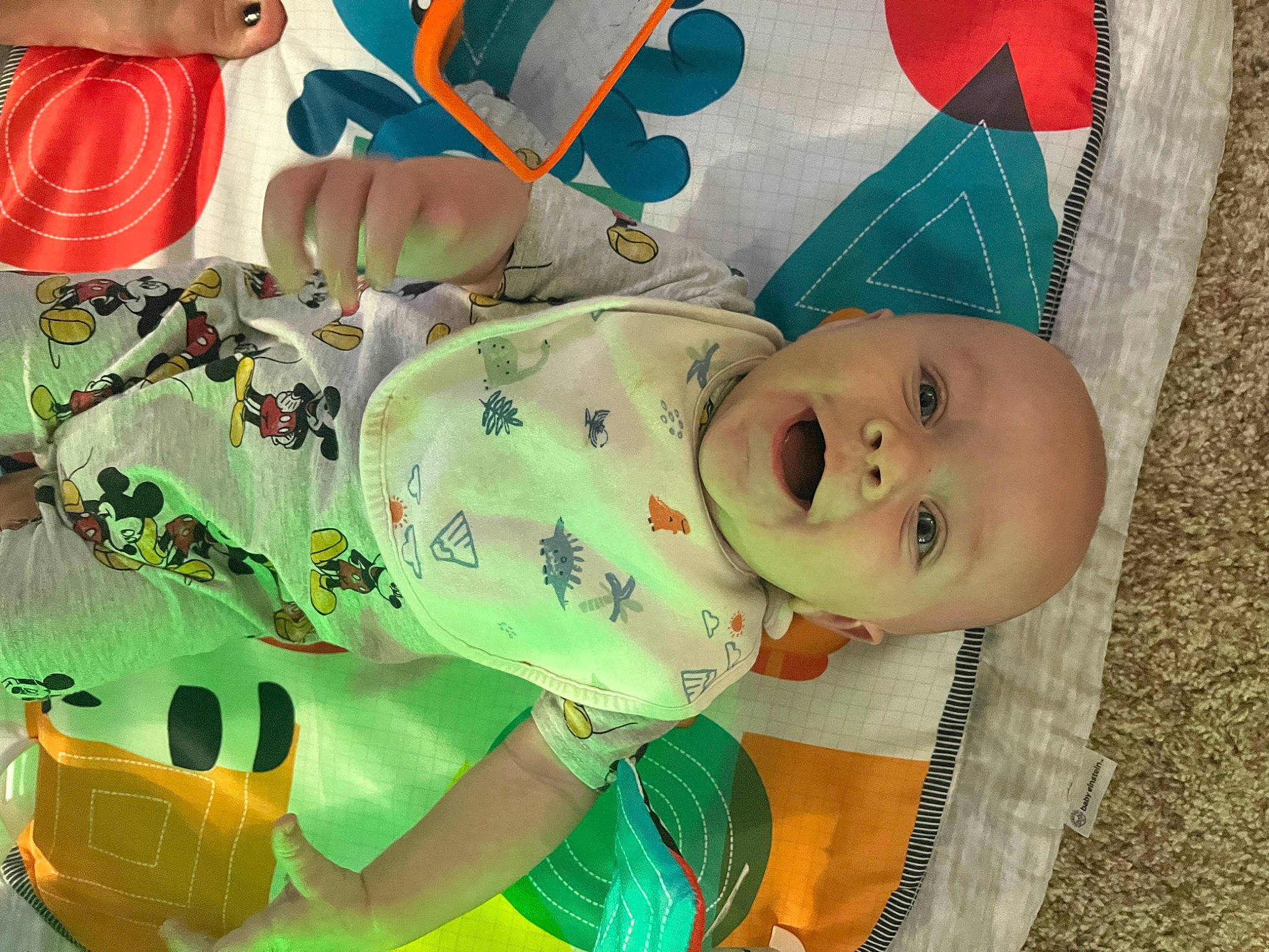 Andrew joined the competition — help win amazing prizes! arm, baby, baby_laughing, baby_products, baby_toddler_clothing, cheek, child, fun, grass, green, happy, head, linens, pattern, person, play, room, sleeve, smile, thumb