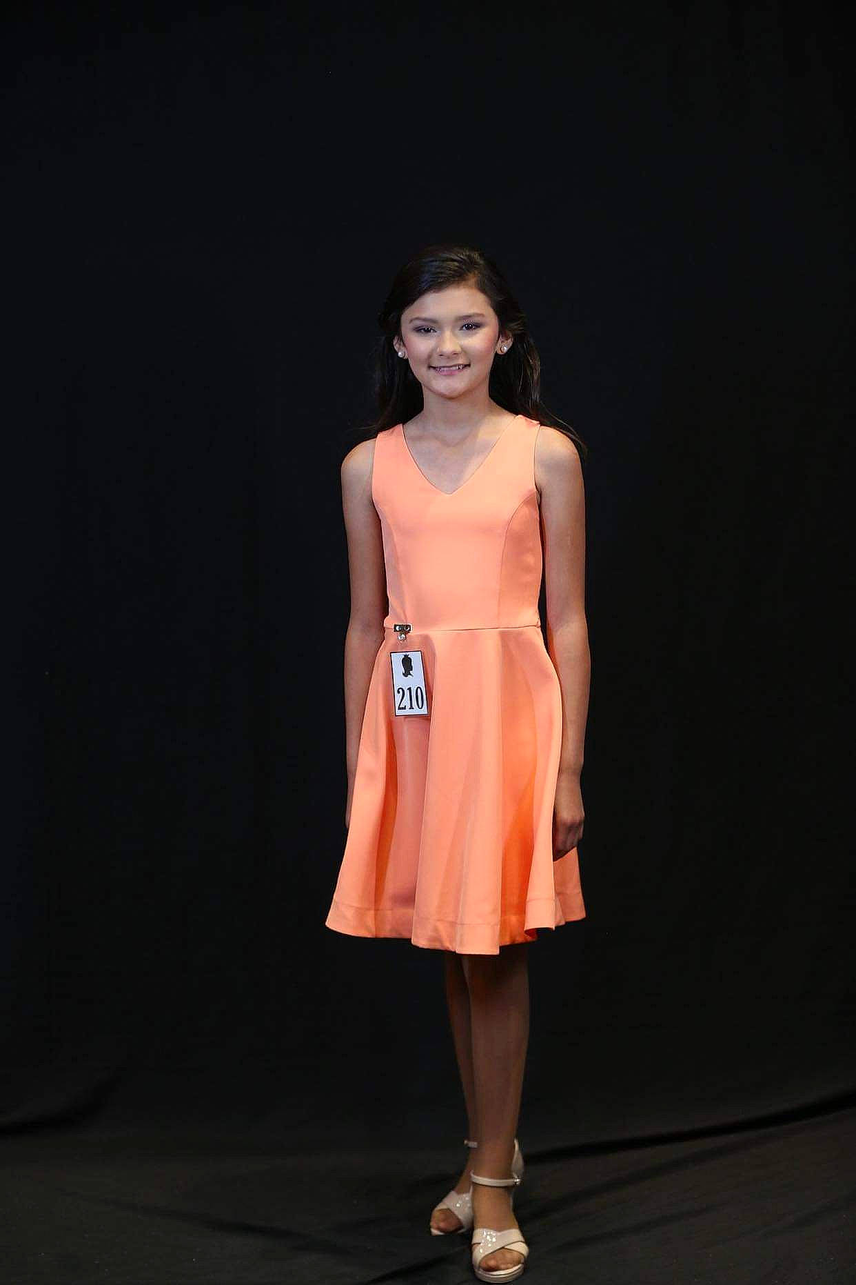 Serenity joined the competition — help win amazing prizes! day_dress, dress, electric_blue, entertainment, event, face, fashion_design, fashion_model, fashion_show, formal_wear, hair, human_leg, joy, knee, neck, one_piece_garment, performing_arts, person, sleeve, smile