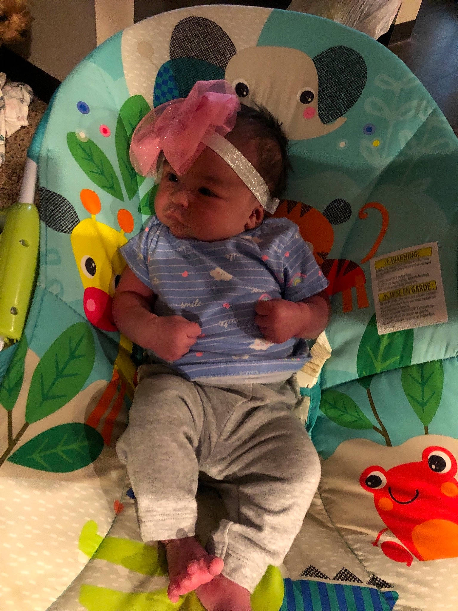 Ava B joined the competition — help win amazing prizes! adaptation, baby, child, green, leaf, organism, person, pink, play, smile, toddler