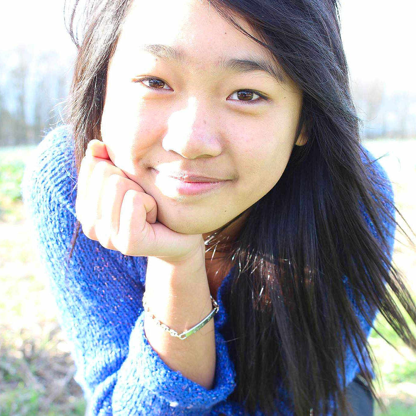Julie participe au concours pour gagner de l'argent avec cette photo :