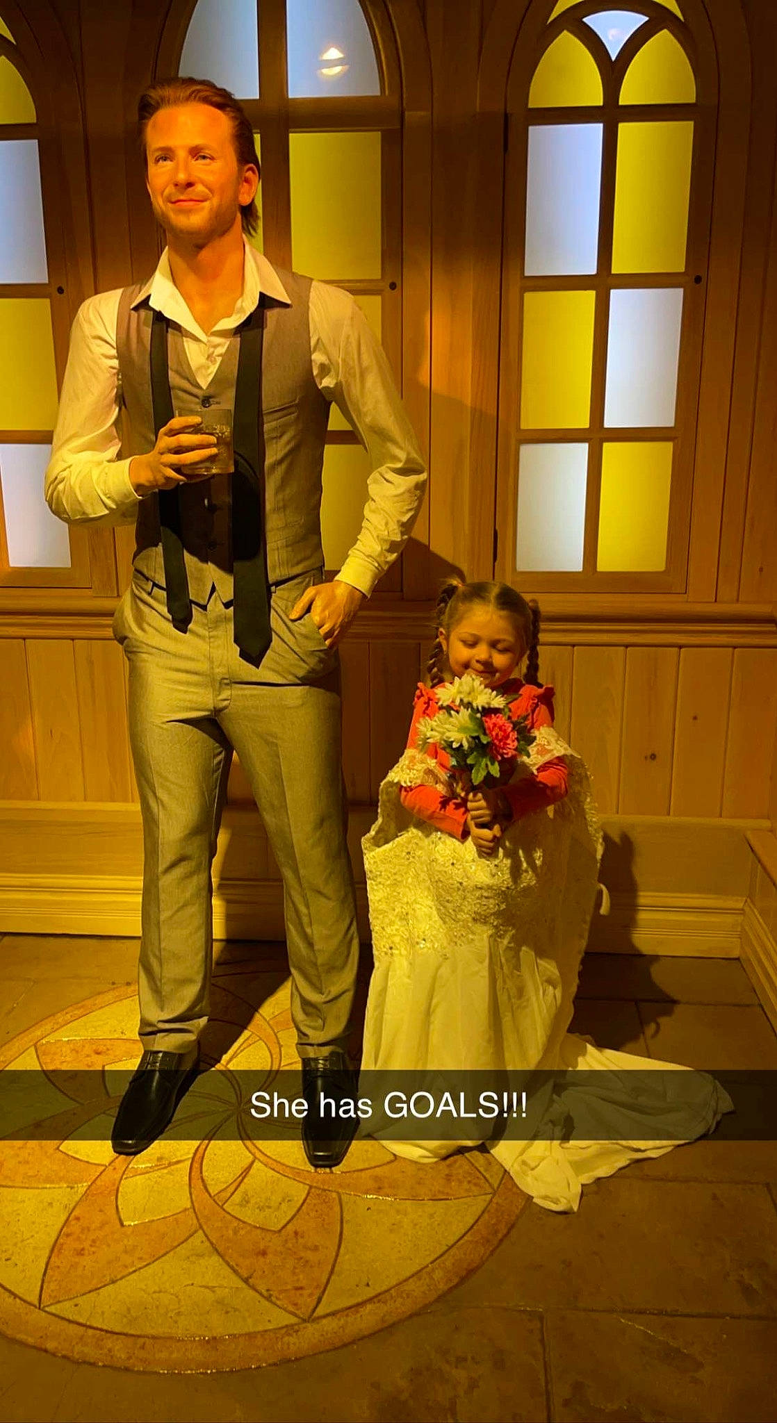 Cindy joined the competition — help win amazing prizes! belt, blazer, bow_tie, dress_shirt, entertainment, event, fashion_design, flooring, floral_design, flower, flower_arranging, font, formal_wear, fun, happy, joy, performing_arts, person, suit, television