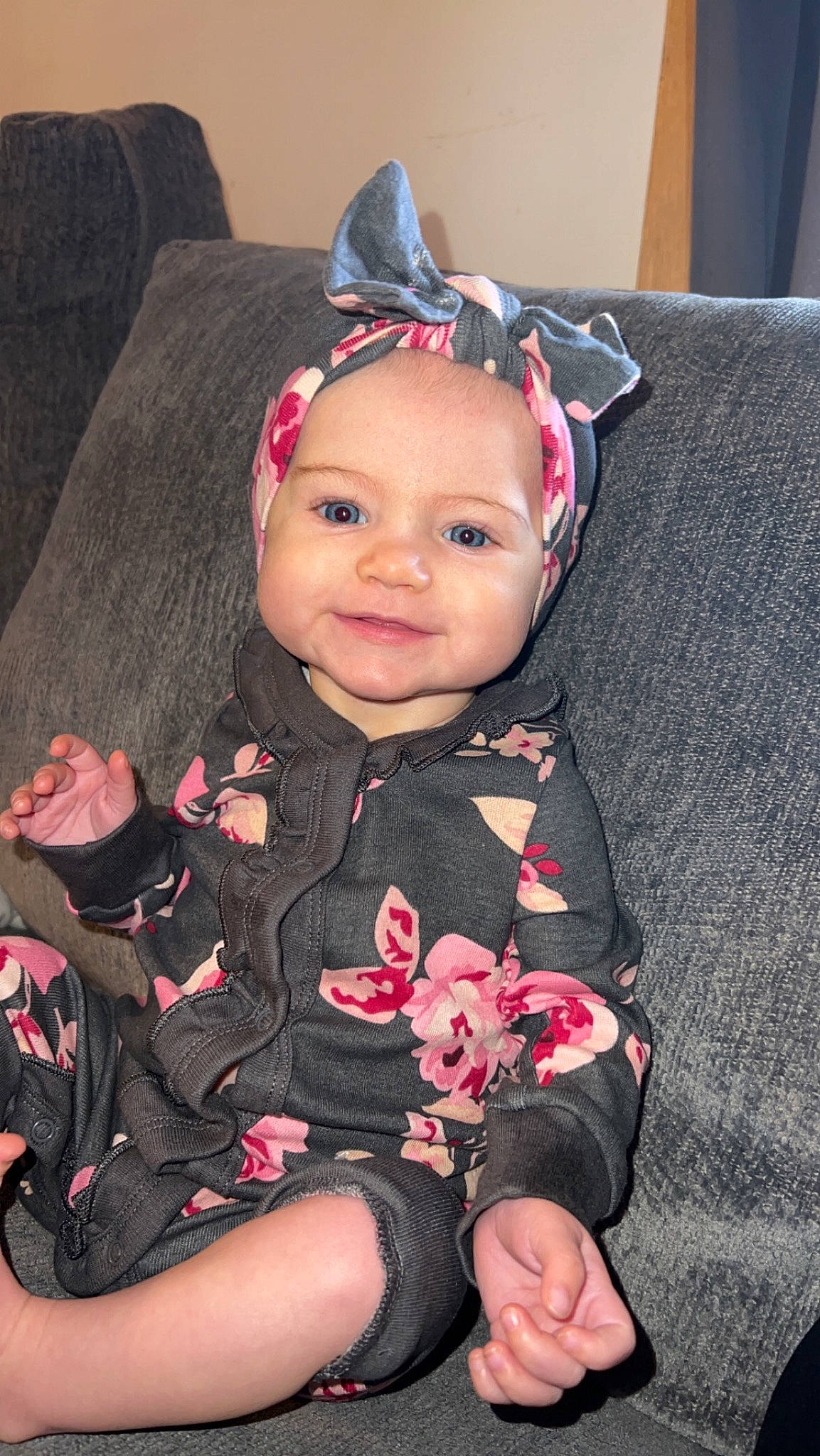 Elisabeth Loni joined the competition — help win amazing prizes! baby, baby_products, baby_toddler_clothing, carmine, cheek, child, comfort, costume_hat, eye, fashion_accessory, fun, head, joy, magenta, pattern, person, pink, skin, sleeve, smile