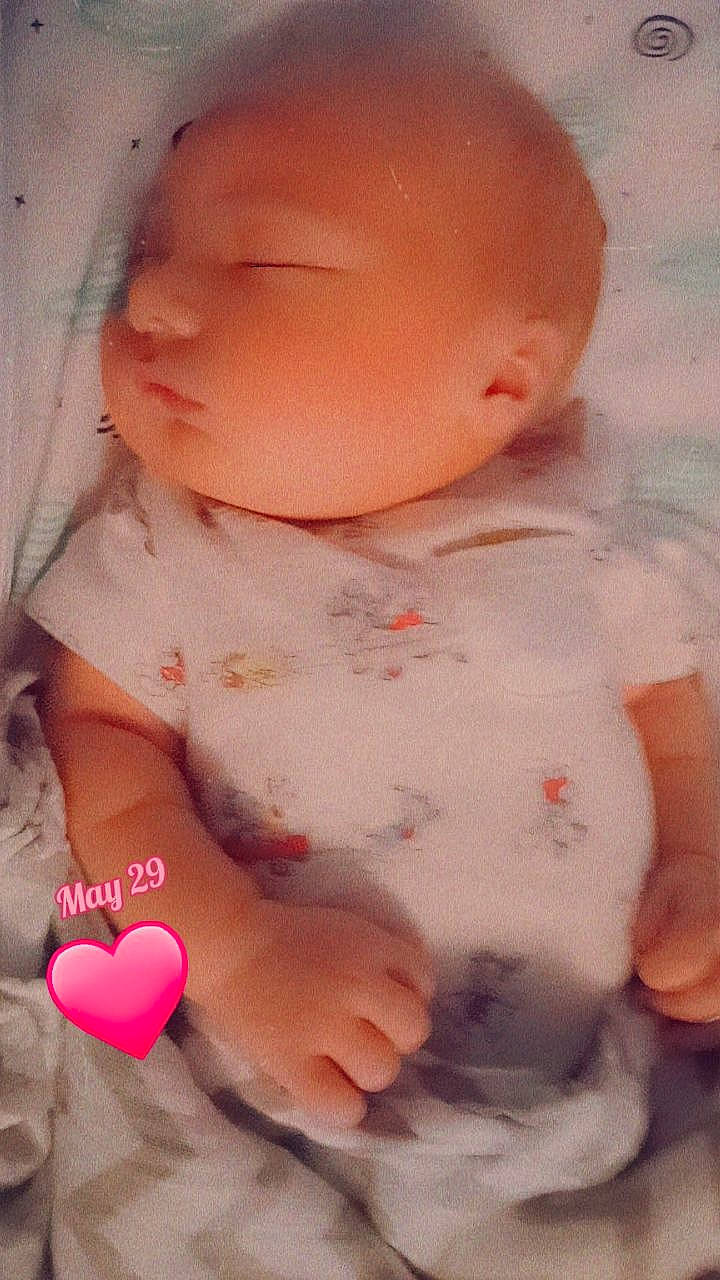 Elijah joined the competition — help win amazing prizes! abdomen, cheek, chest, finger, gesture, hand, human_body, lip, mouth, nail, neck, nose, organ, peach, person, pink, skin, stomach, thumb, toy