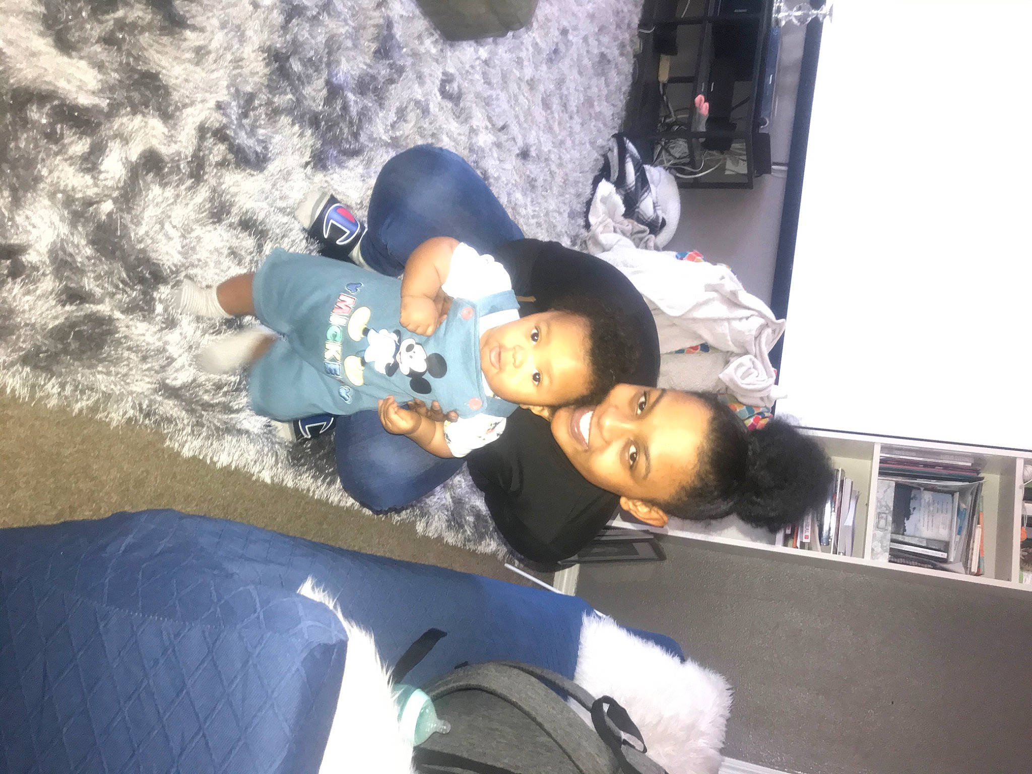 Roselia is registered to the contest to win money with this photo: black_hair, child, comfort, elbow, electric_blue, event, fun, joy, leisure, person, recreation, room, sitting, t_shirt, toddler, tree, vacation