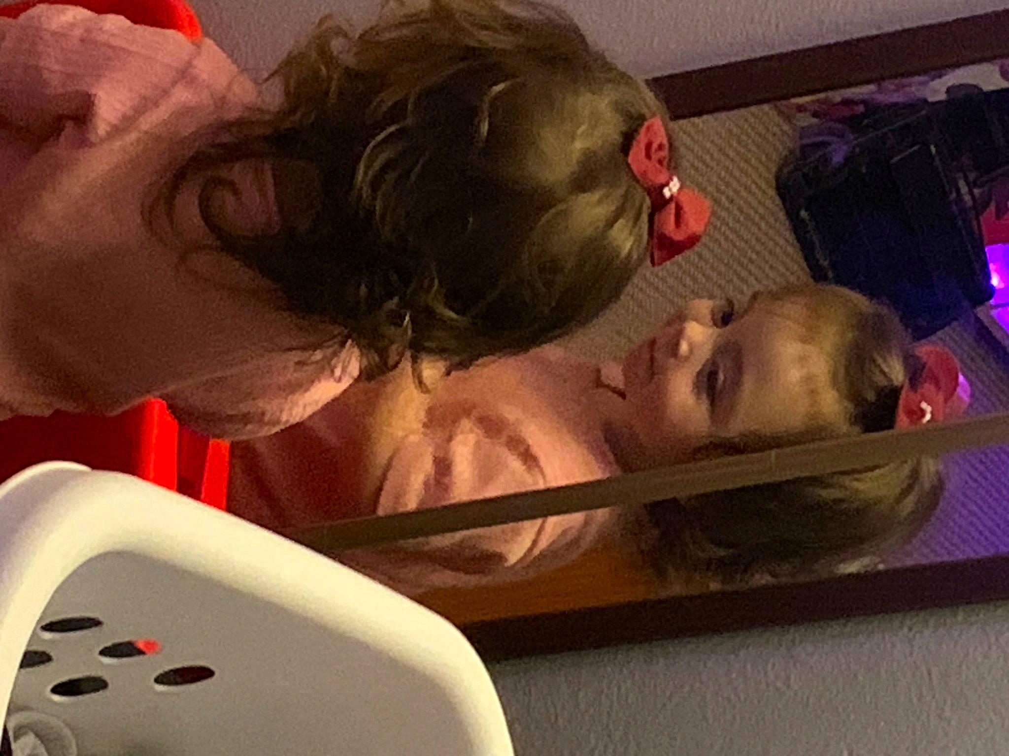 Gracie Lovee joined the competition — help win amazing prizes! bathing, bathroom, beard, beauty, carmine, chest, child, comfort, eyewear, flesh, fun, happy, jaw, mammal, mouth, person, personal_protective_equipment, room, selfie, toddler