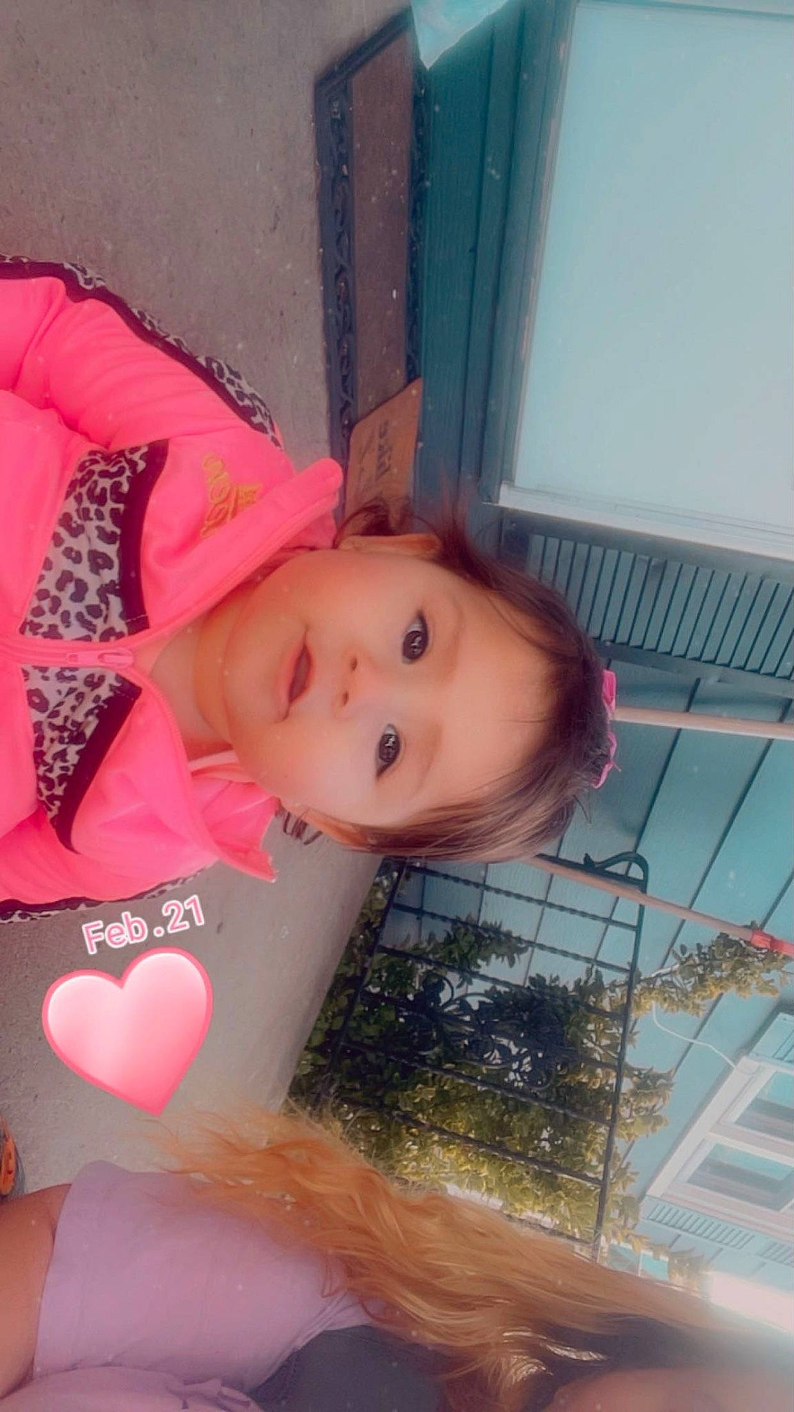 Martha is registered to the contest to win money with this photo: abdomen, baby, baby_products, bathing, chest, child, fun, happy, leisure, magenta, navel, pattern, person, pink, room, skin, textile, thigh, toddler, undergarment