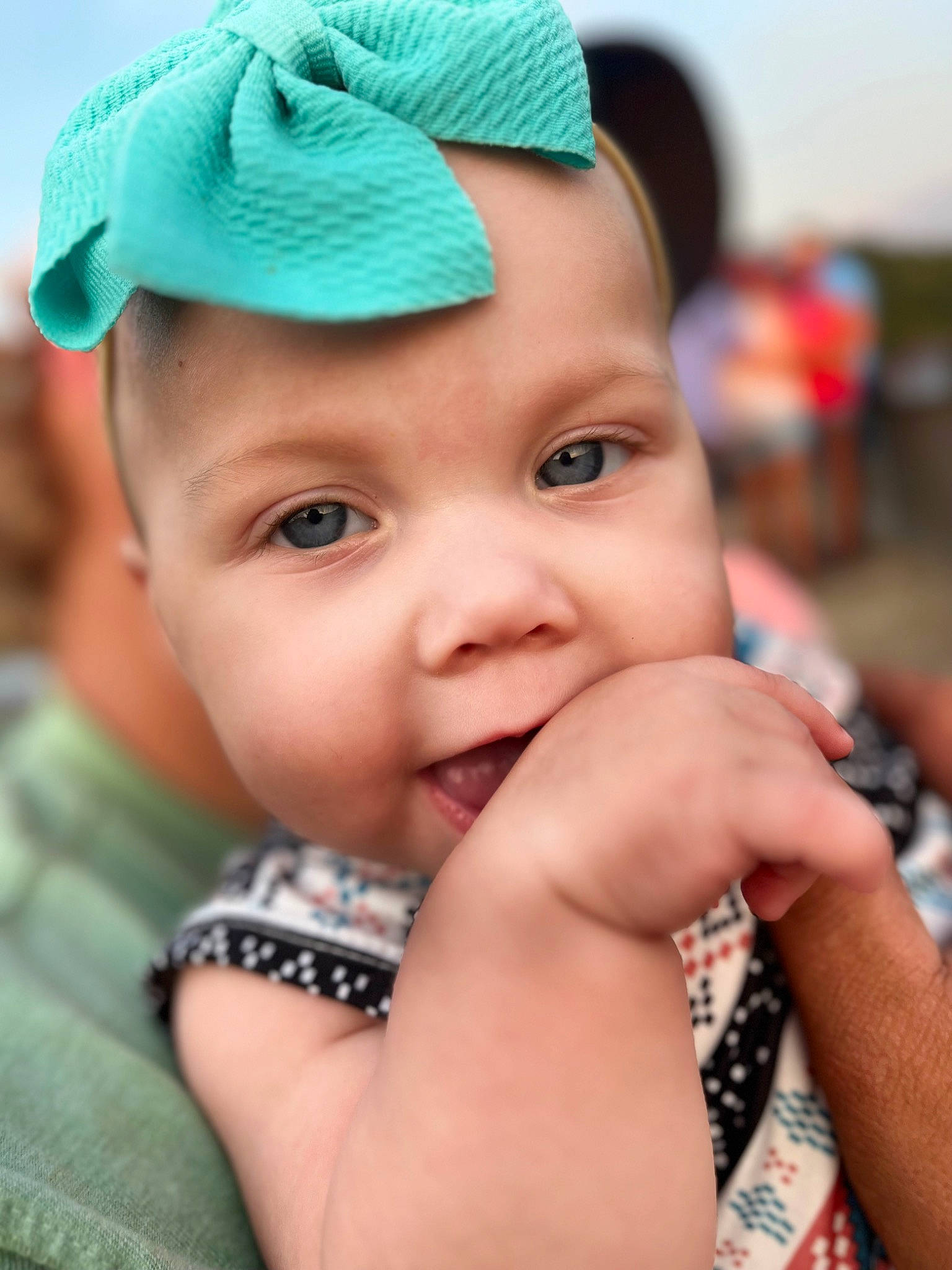Jaycee is registered to the contest to win money with this photo: baby, baseball_cap, cap, cheek, close_up, cool, eye, eyebrow, eyelash, finger, fun, gesture, happy, headwear, iris, lip, mouth, nose, person, skin