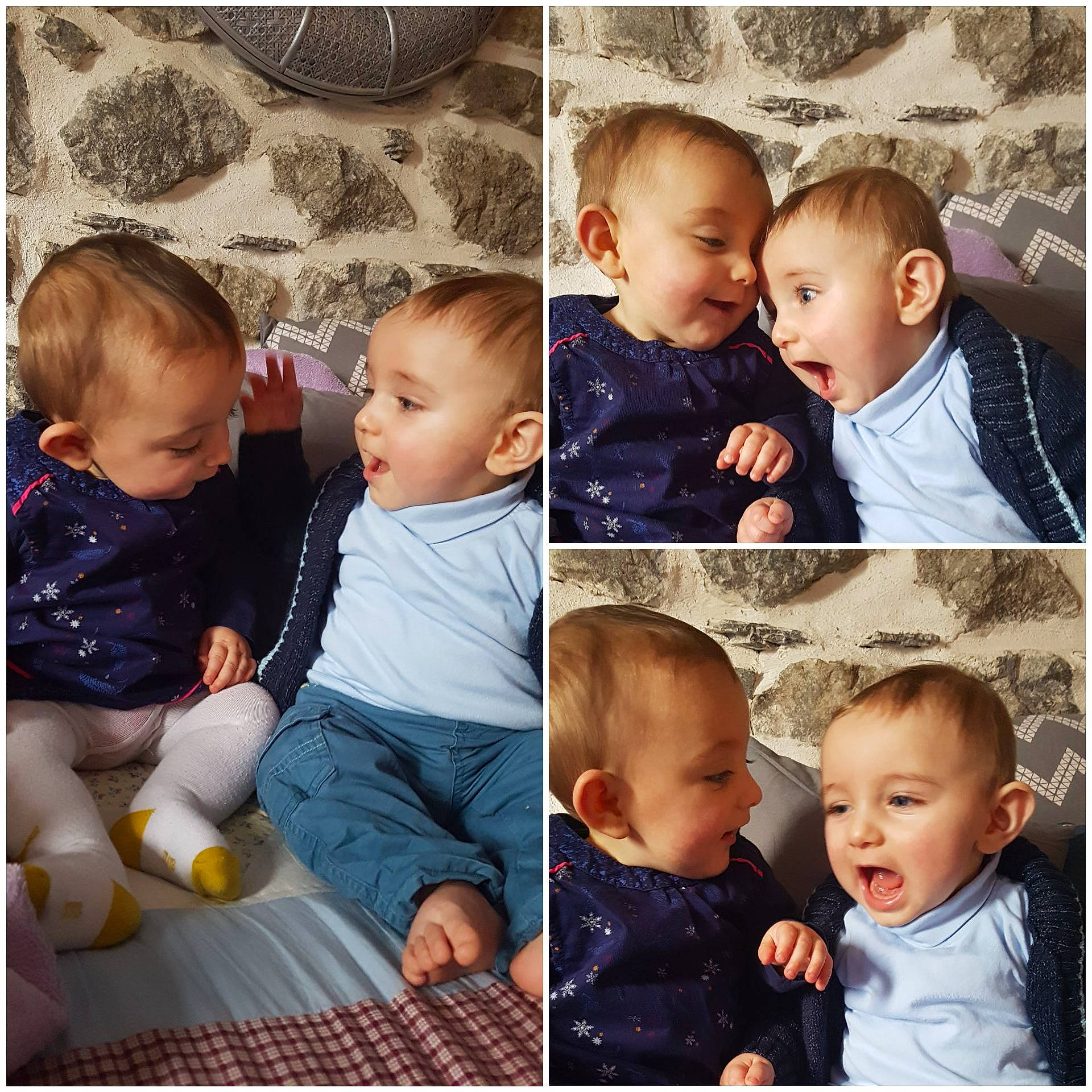 Tyfaine a rejoint le concours — aidez-le/la à gagner de superbes lots ! baby, child, collage, cousin, face, family, father, happy, head, human, joy, love, people, person, photograph, photography, product, room, sibling, smile