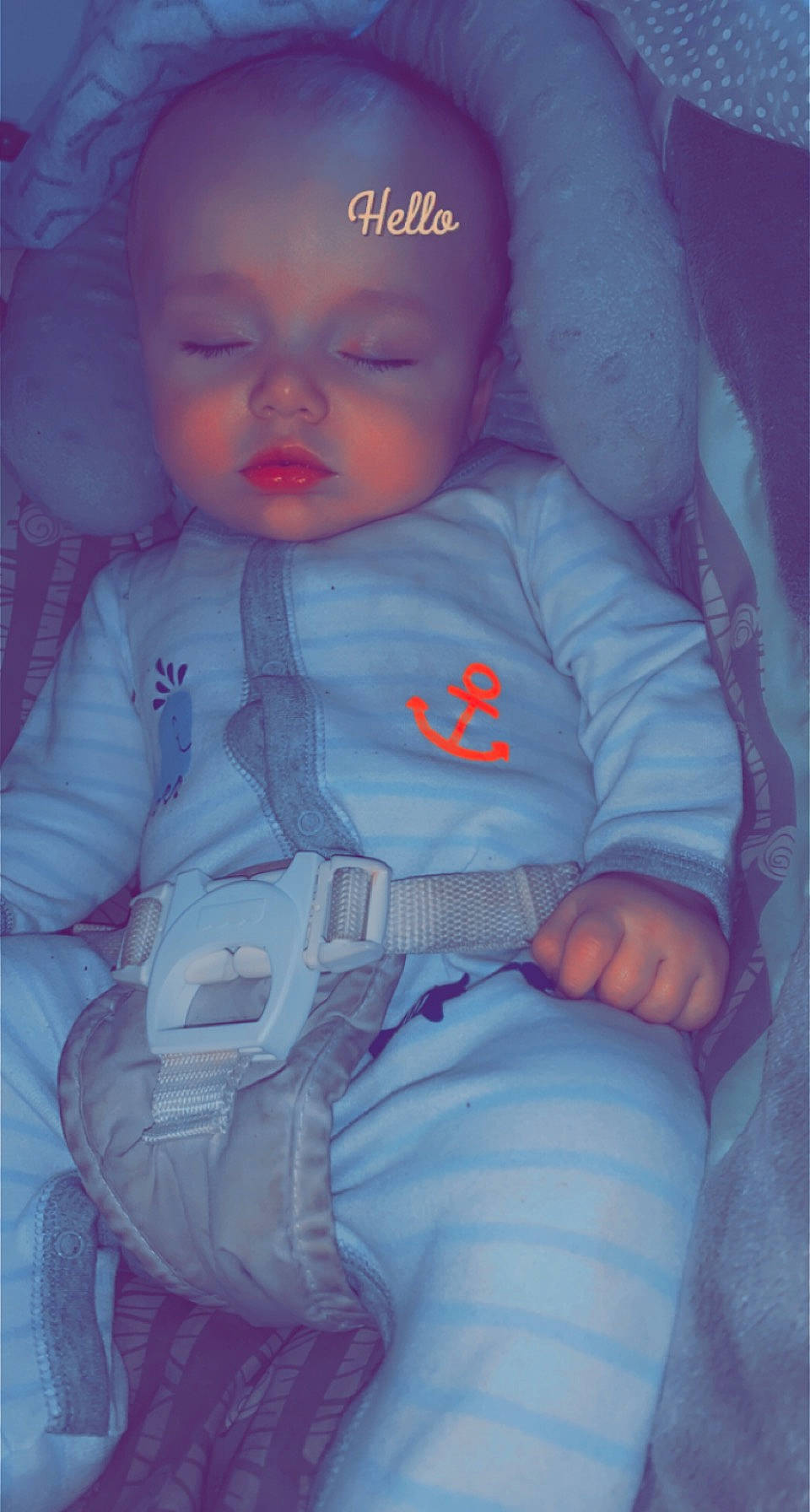 Keenan joined the competition — help win amazing prizes! azure, baby, baby_toddler_clothing, cheek, comfort, eye, eyebrow, face, finger, human_body, iris, lip, mouth, neck, nose, person, pink, purple, skin, sleeve